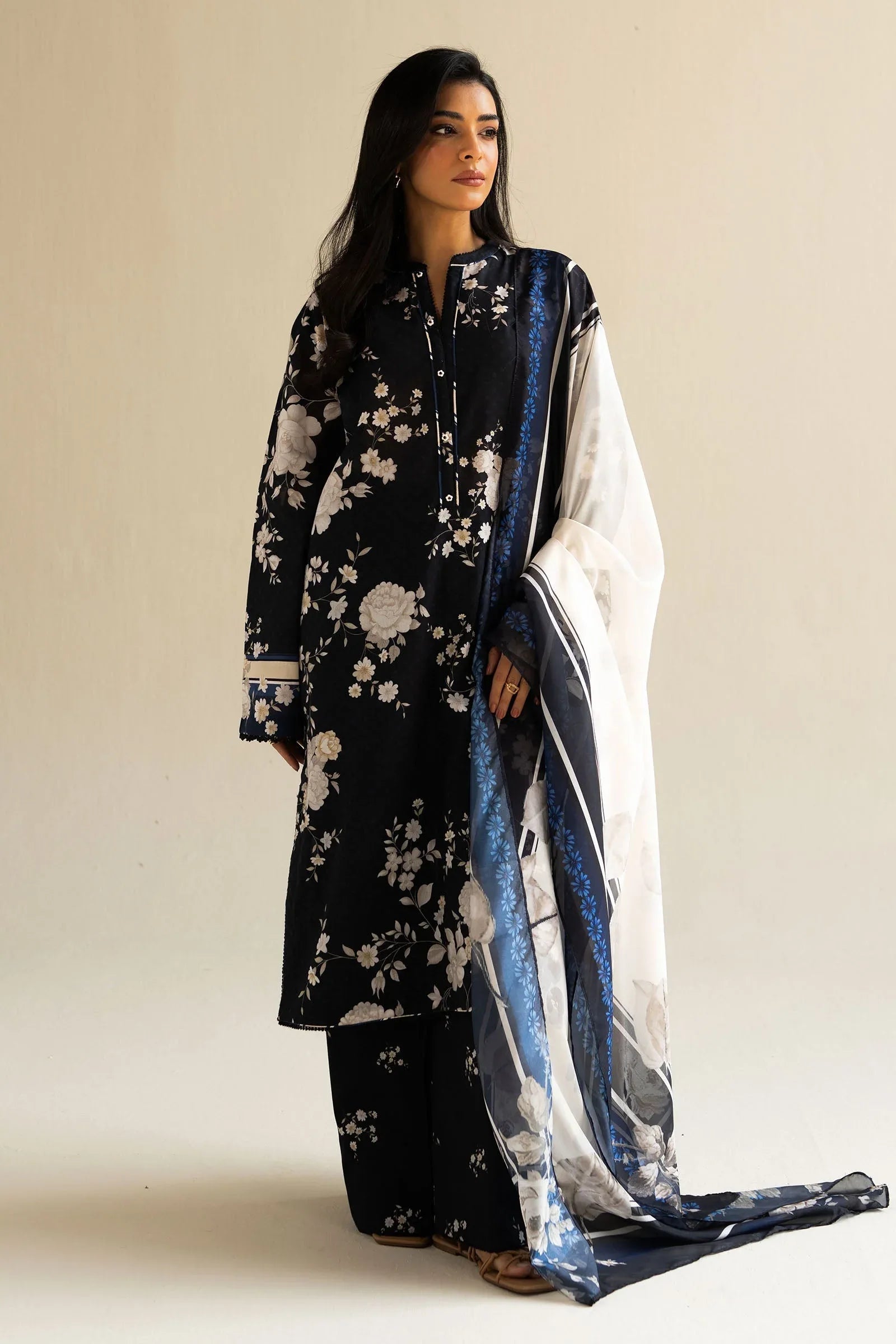 Zara Shahjahan | Coco Prints 25 | Mia-5B - Rang-e-Khaas