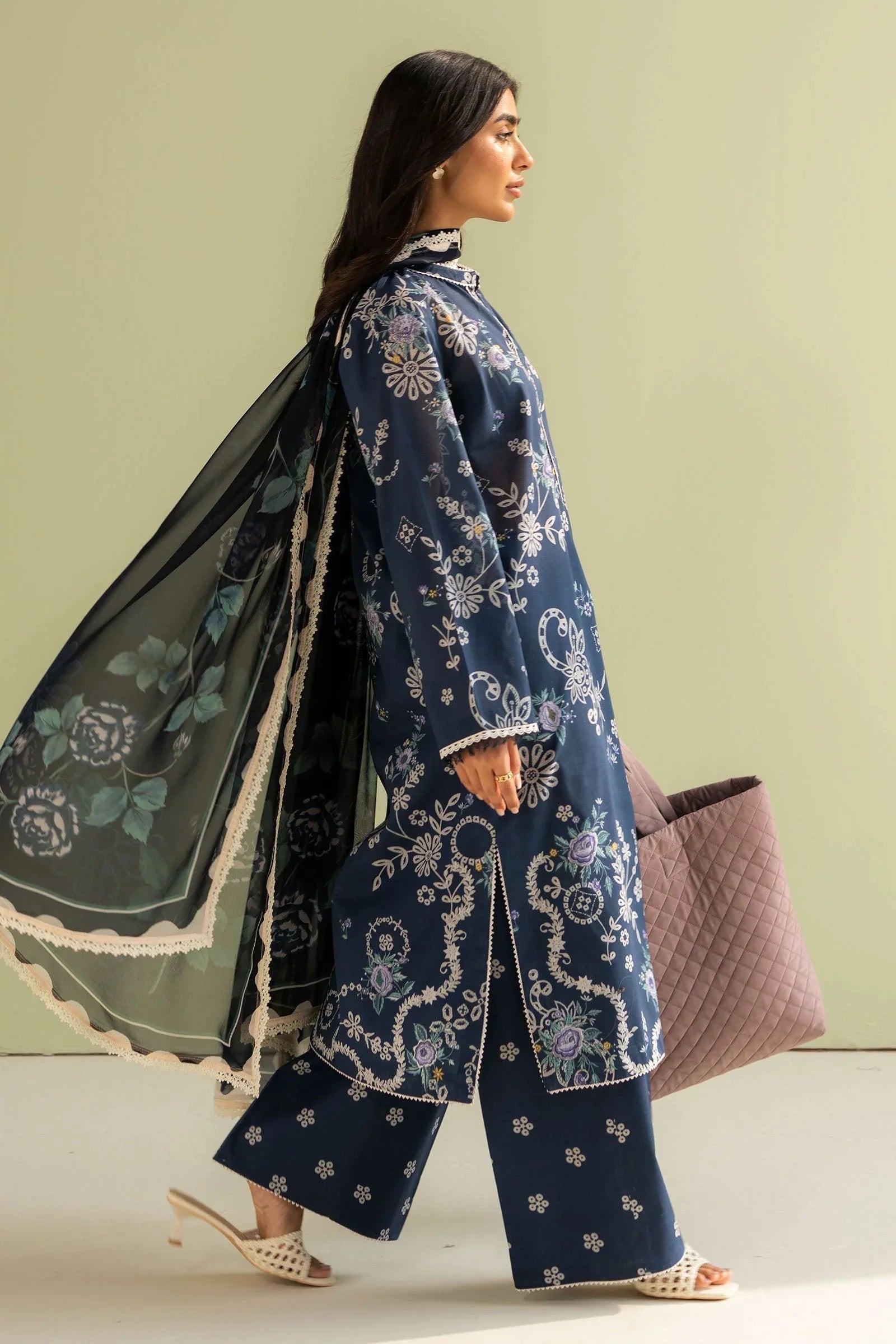Zara Shahjahan | Coco Prints 25 | Nora-8A - Rang-e-Khaas