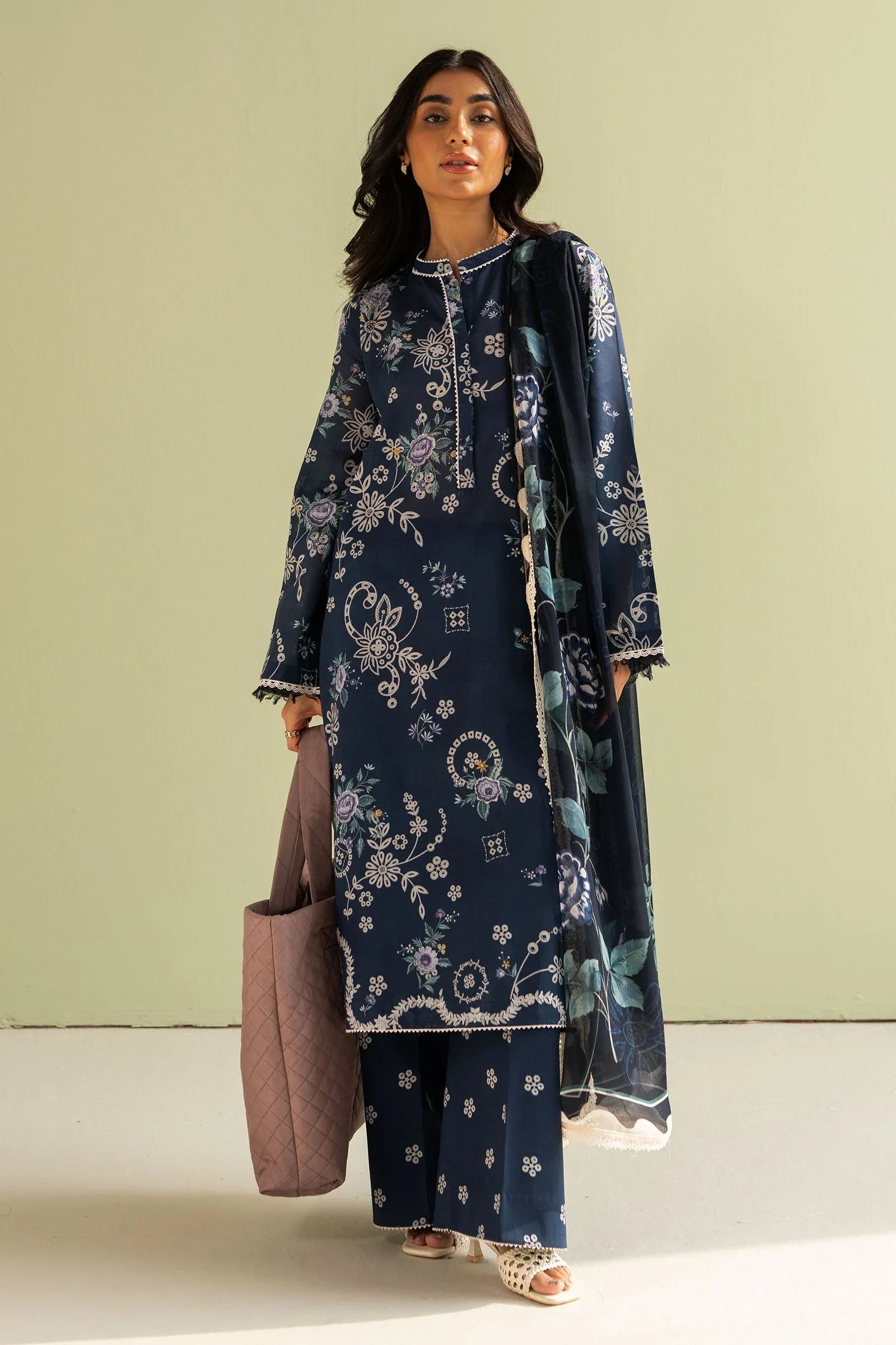 Zara Shahjahan | Coco Prints 25 | Nora-8A - Rang-e-Khaas