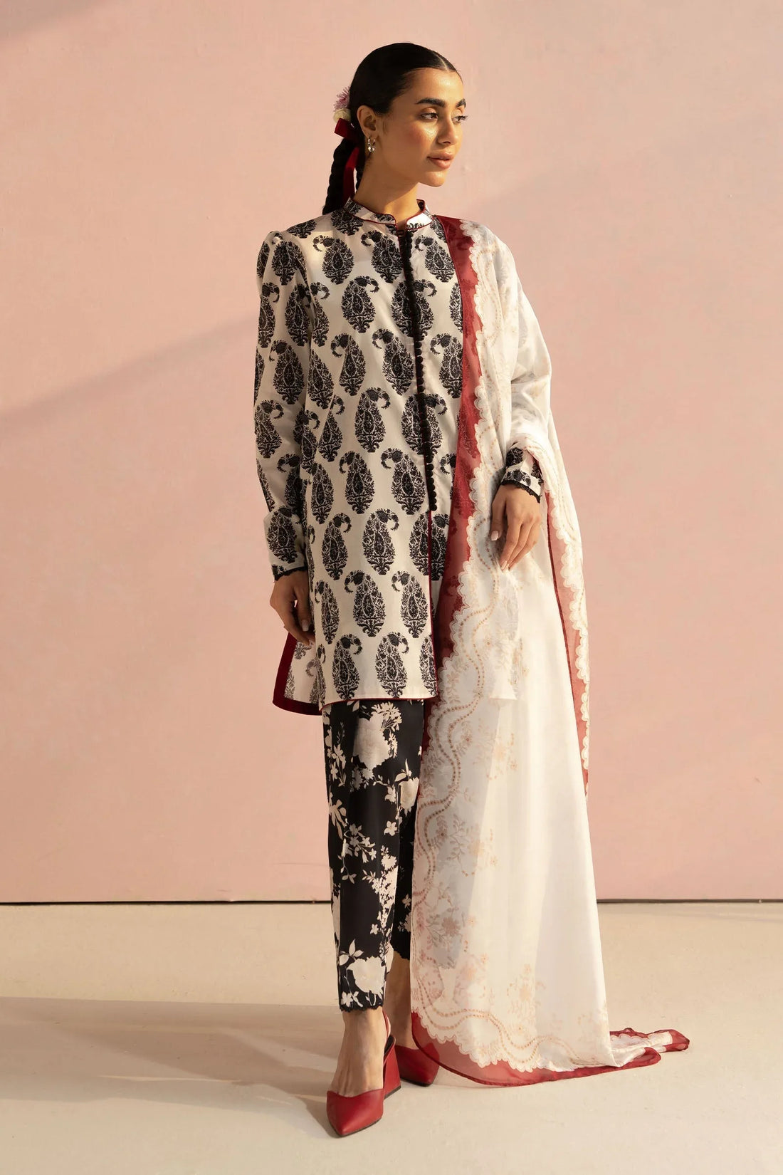 Zara Shahjahan | Coco Prints 25 | Paisley-6A - Rang-e-Khaas