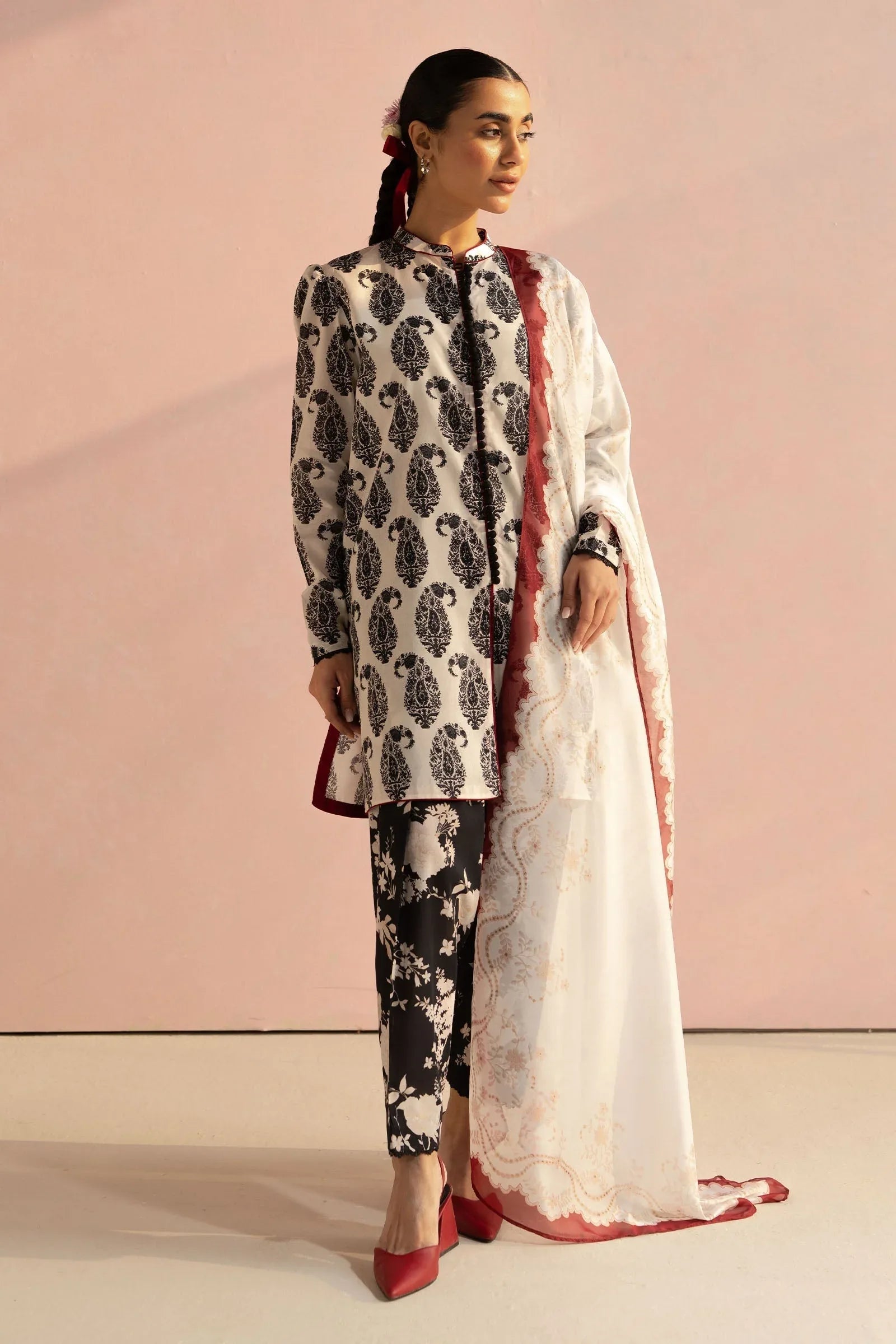 Zara Shahjahan | Coco Prints 25 | Paisley-6A - Rang-e-Khaas