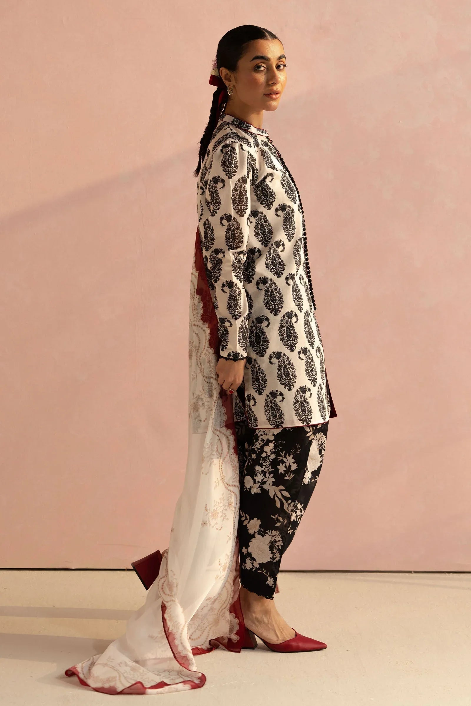 Zara Shahjahan | Coco Prints 25 | Paisley-6A - Rang-e-Khaas