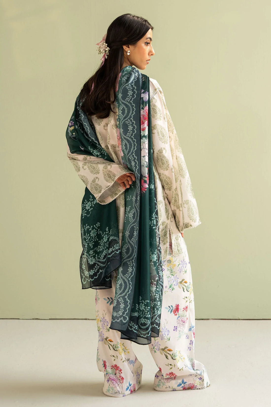 Zara Shahjahan | Coco Prints 25 | Paisley-6B - Rang-e-Khaas
