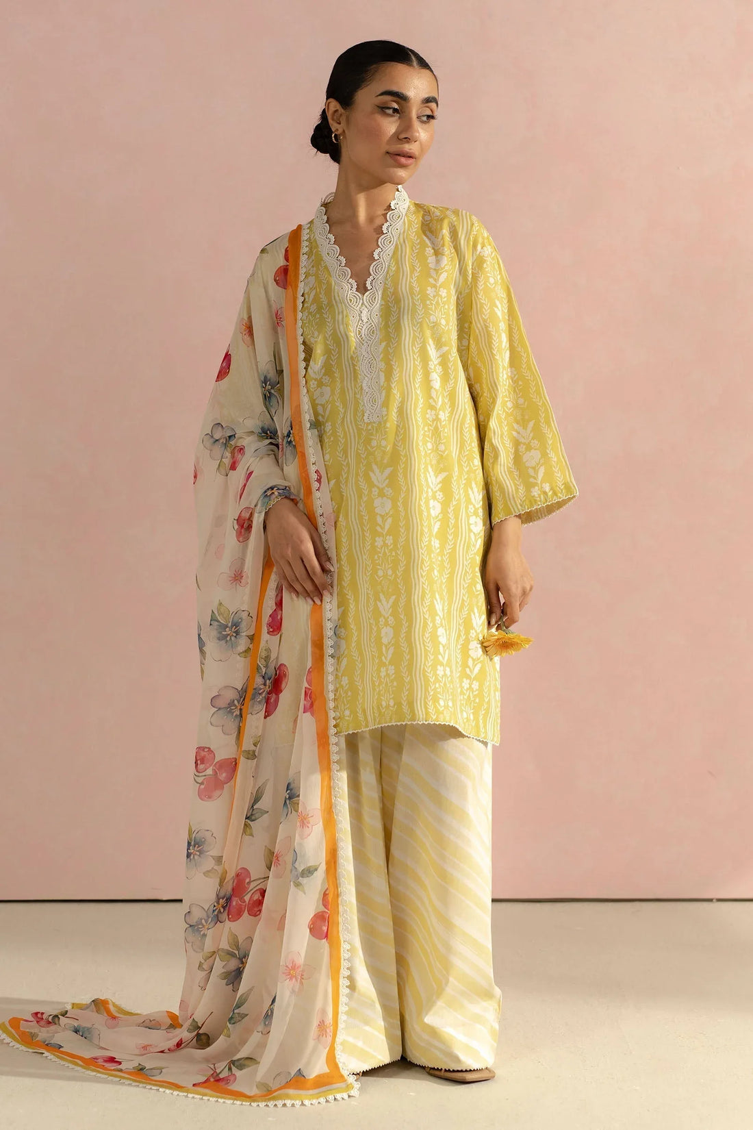 Zara Shahjahan | Coco Prints 25 | Ruby-9A - Rang-e-Khaas