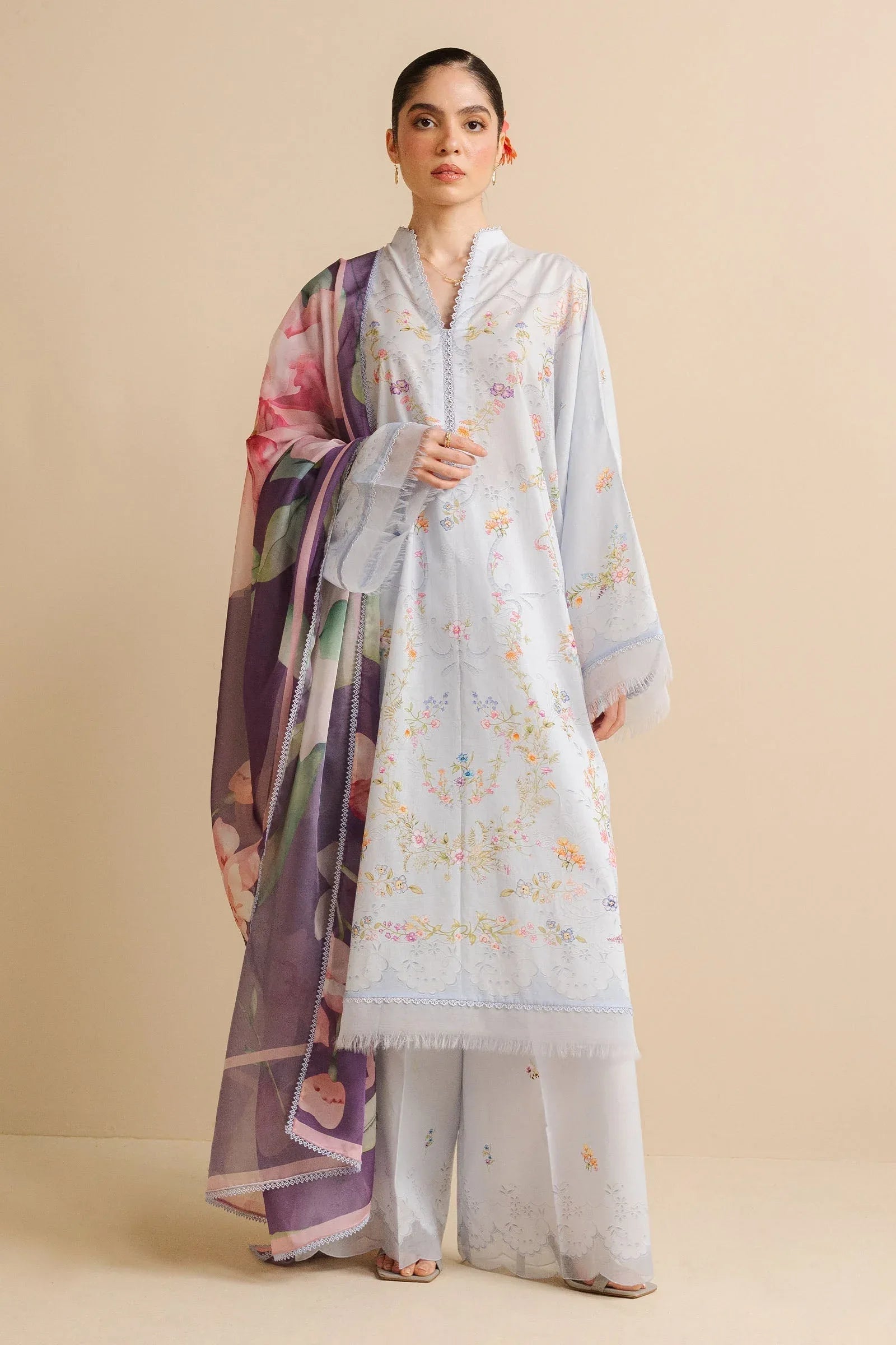 Zara Shahjahan | Coco Prints | Aria-3A - Rang-e-Khaas