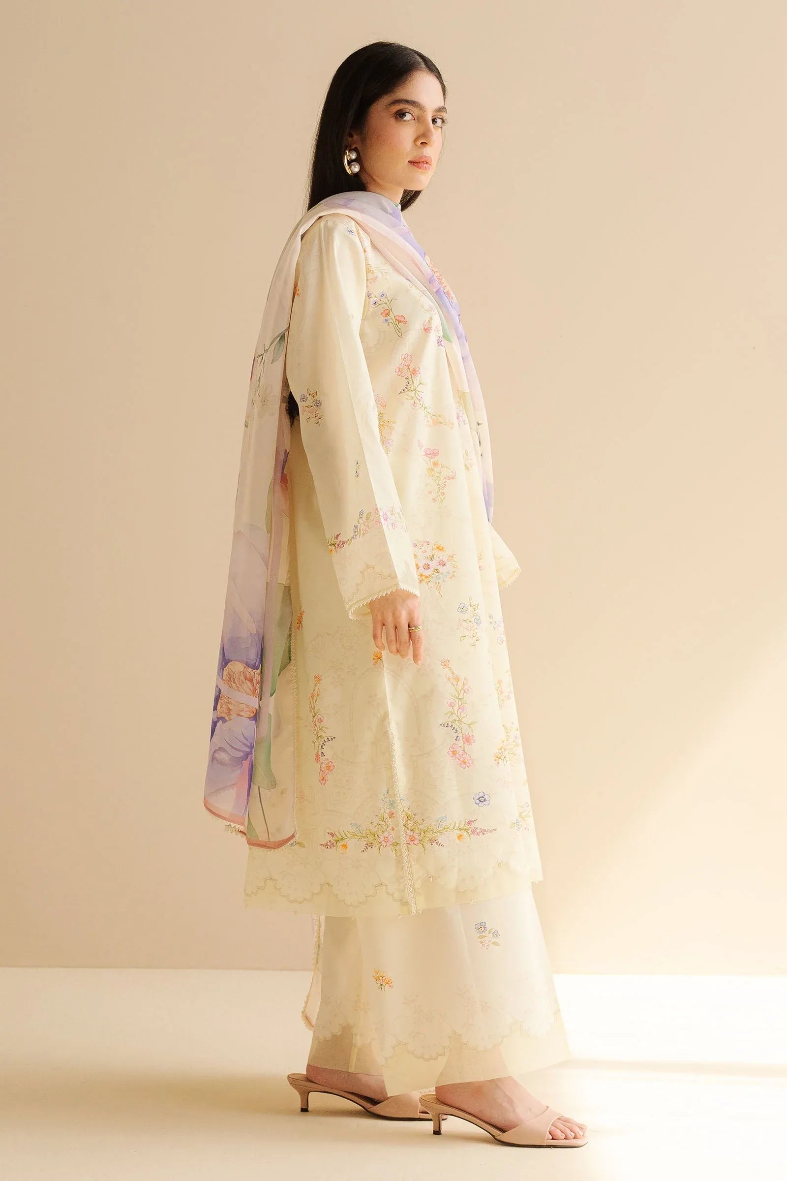 Zara Shahjahan | Coco Prints | Aria-3B - Rang-e-Khaas