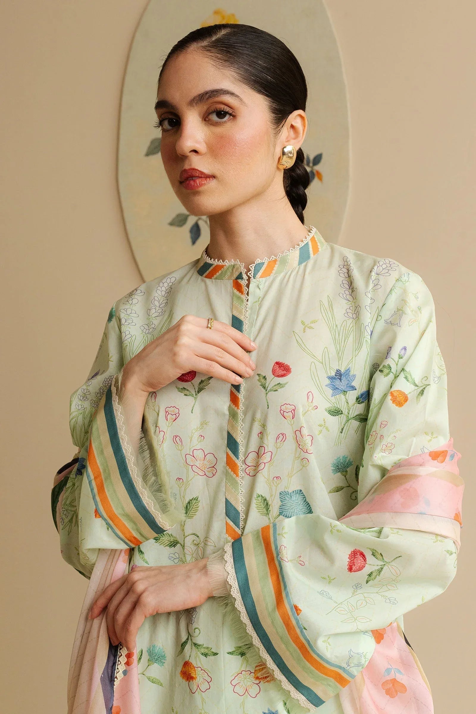 Zara Shahjahan | Coco Prints | Kaia-9A - Rang-e-Khaas