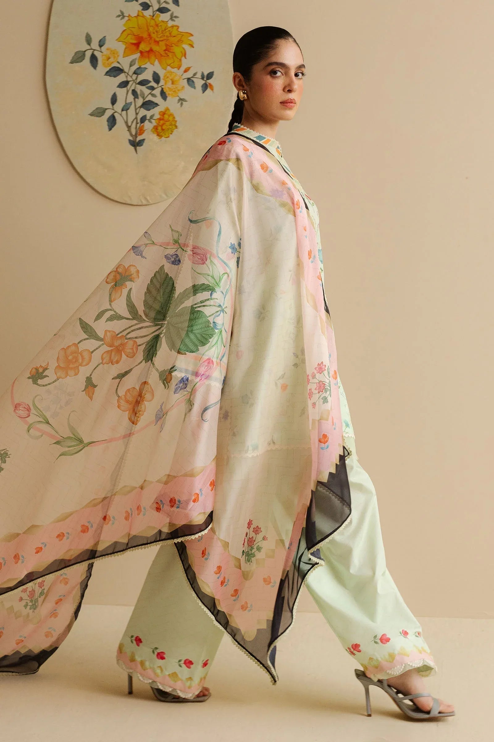 Zara Shahjahan | Coco Prints | Kaia-9A - Rang-e-Khaas