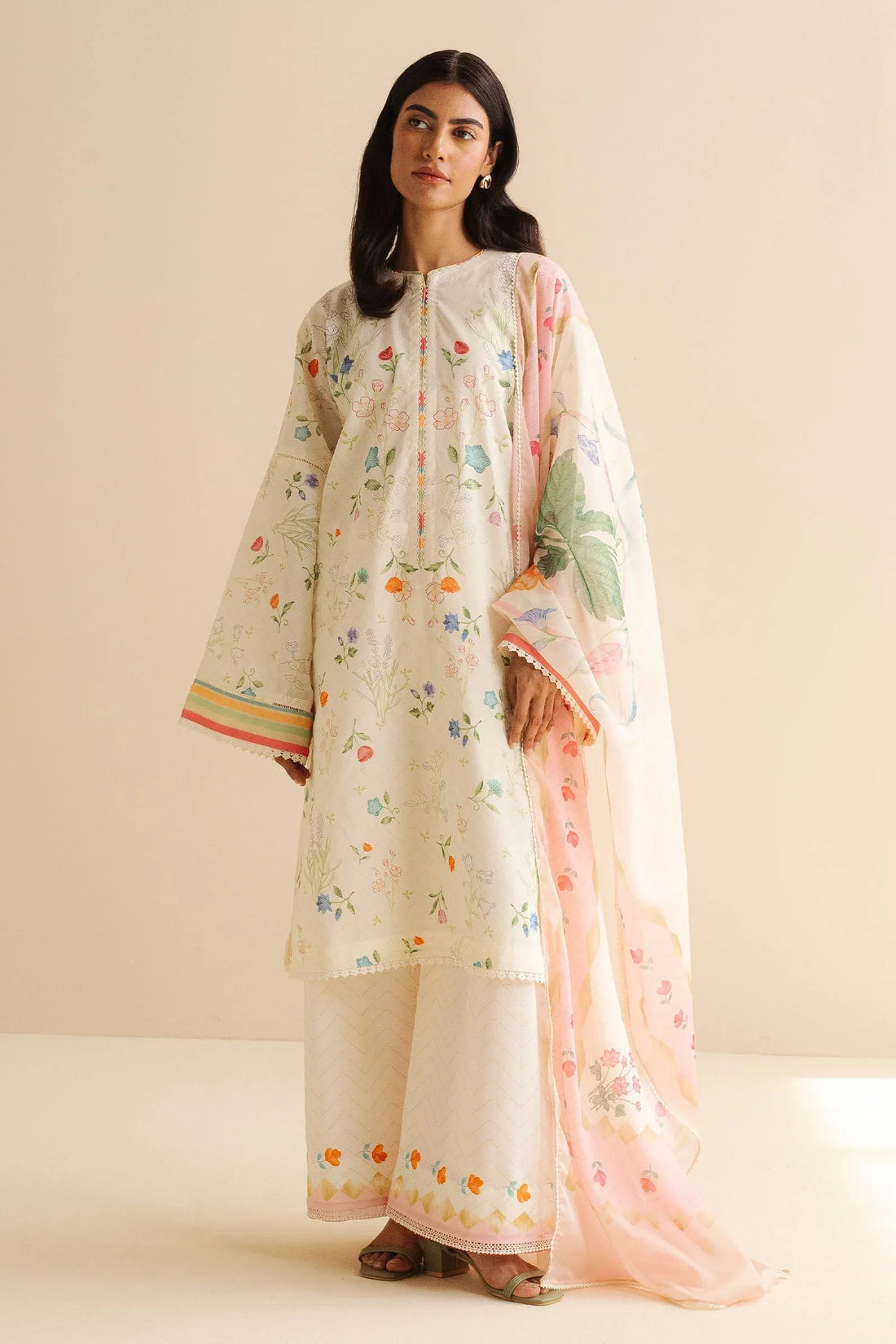 Zara Shahjahan | Coco Prints | Kaia-9B - Rang-e-Khaas