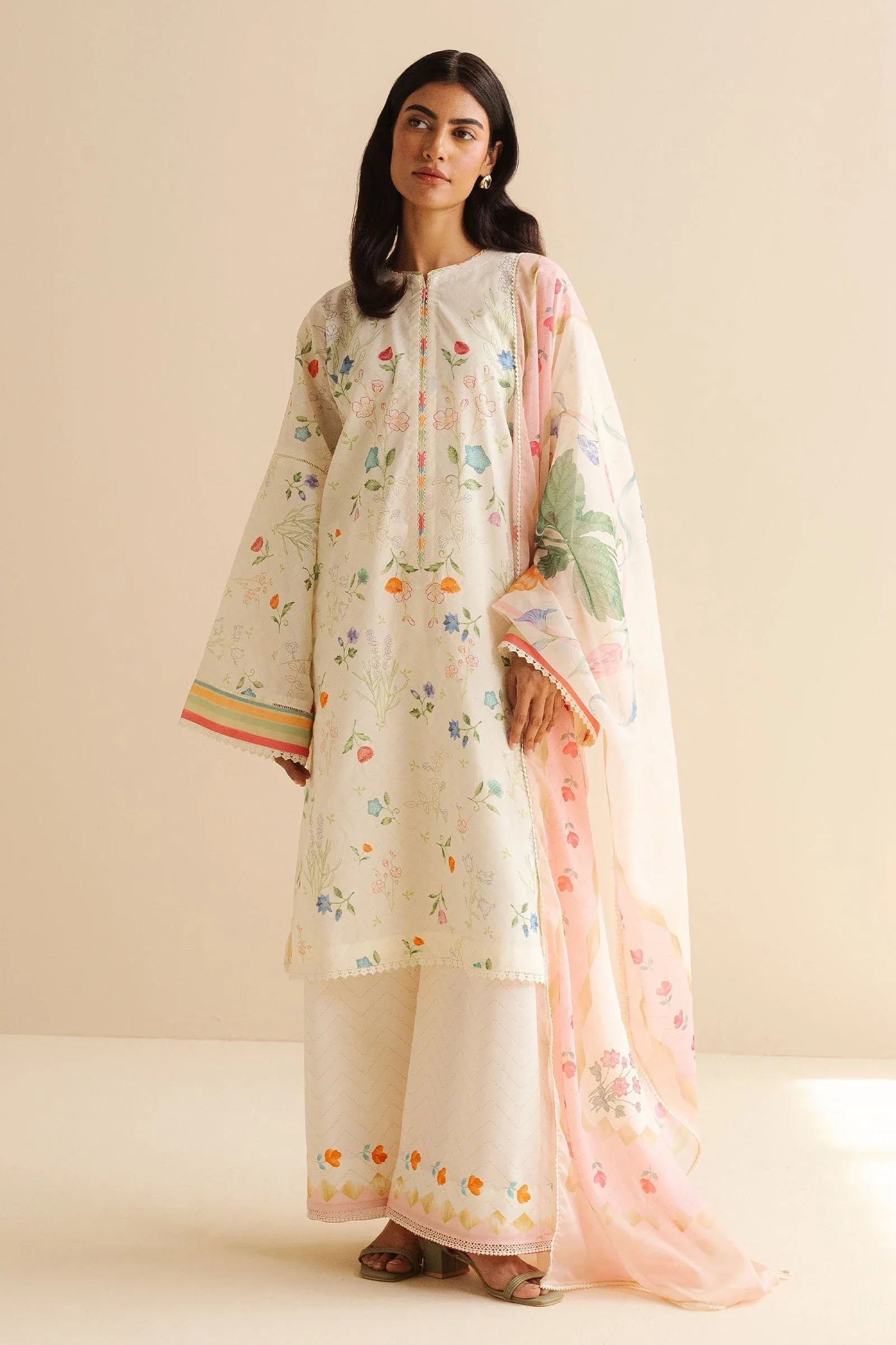 Zara Shahjahan | Coco Prints | Kaia-9B - Rang-e-Khaas