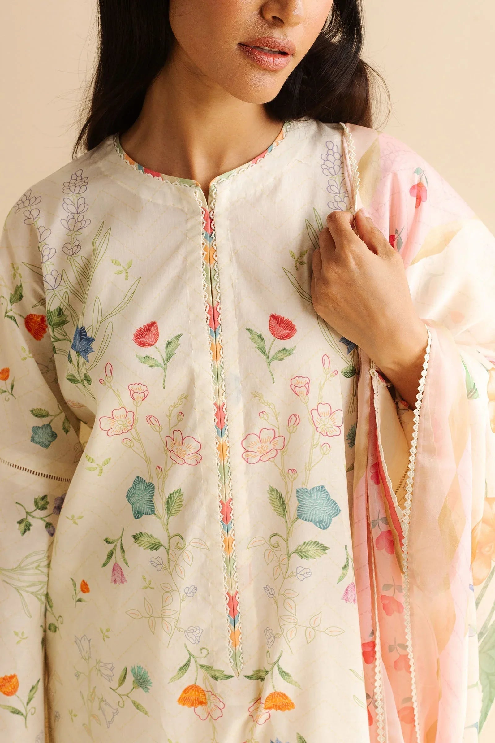 Zara Shahjahan | Coco Prints | Kaia-9B - Rang-e-Khaas