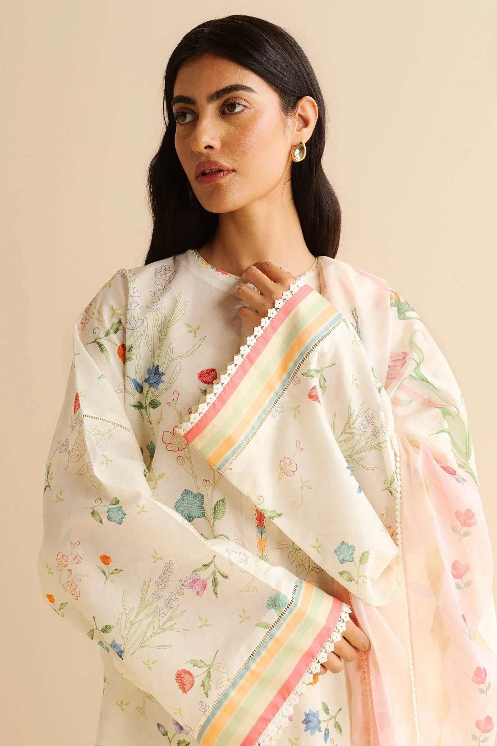 Zara Shahjahan | Coco Prints | Kaia-9B - Rang-e-Khaas