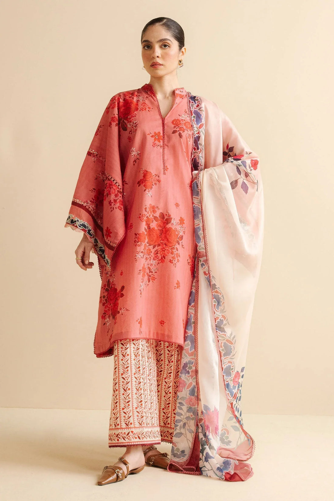 Zara Shahjahan | Coco Prints | Leya-1A - Rang-e-Khaas