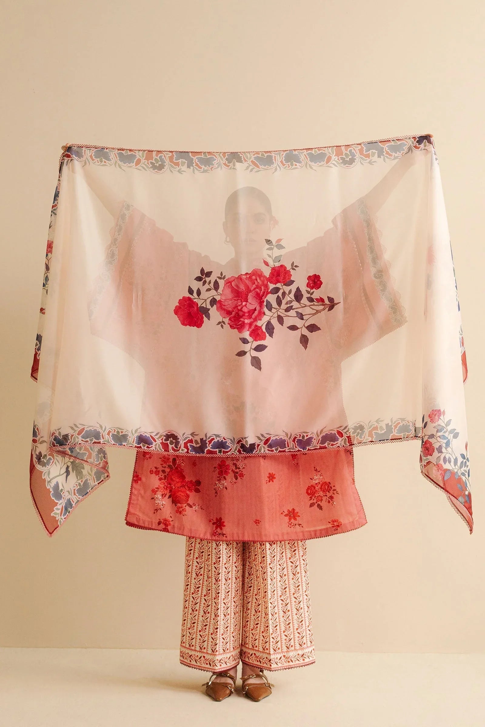 Zara Shahjahan | Coco Prints | Leya-1A - Rang-e-Khaas