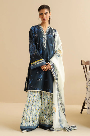 Zara Shahjahan | Coco Prints | Leya-1B - Rang-e-Khaas