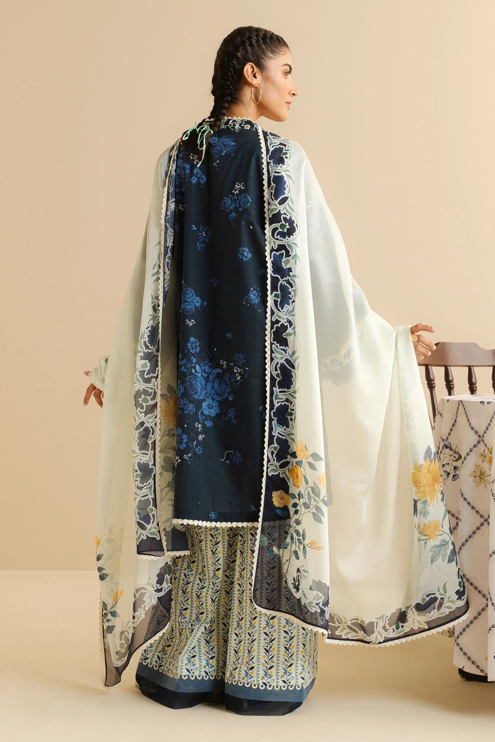 Zara Shahjahan | Coco Prints | Leya-1B - Rang-e-Khaas