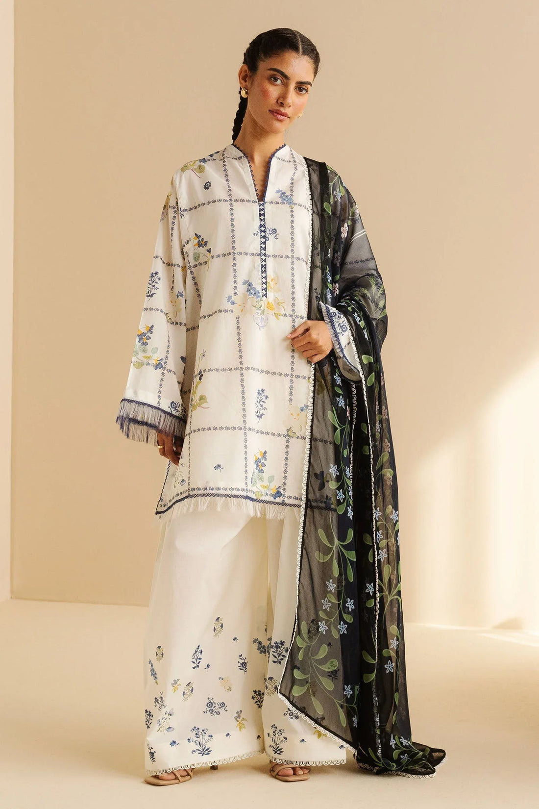 Zara Shahjahan | Coco Prints | Luna-10A - Rang-e-Khaas