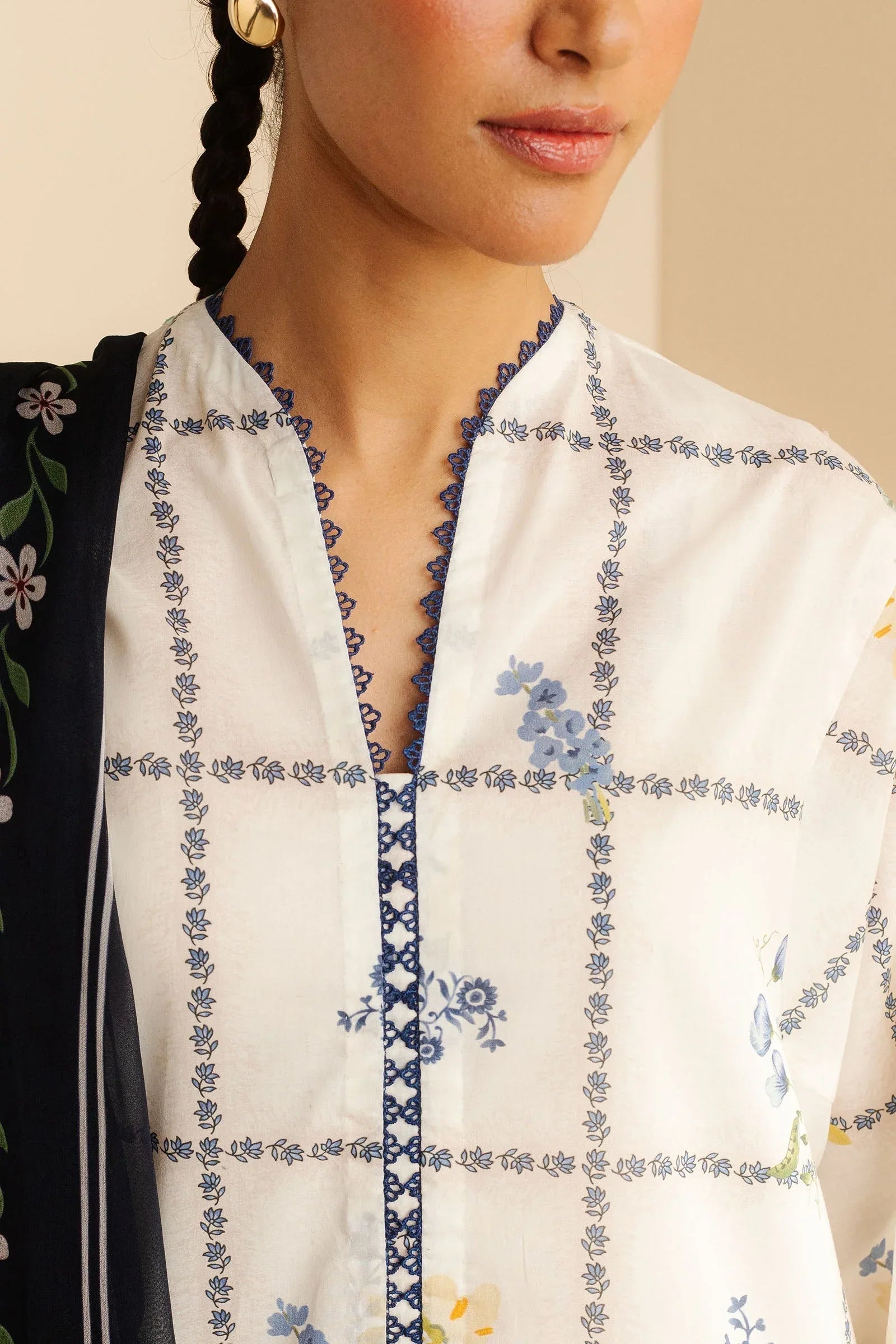 Zara Shahjahan | Coco Prints | Luna-10A - Rang-e-Khaas