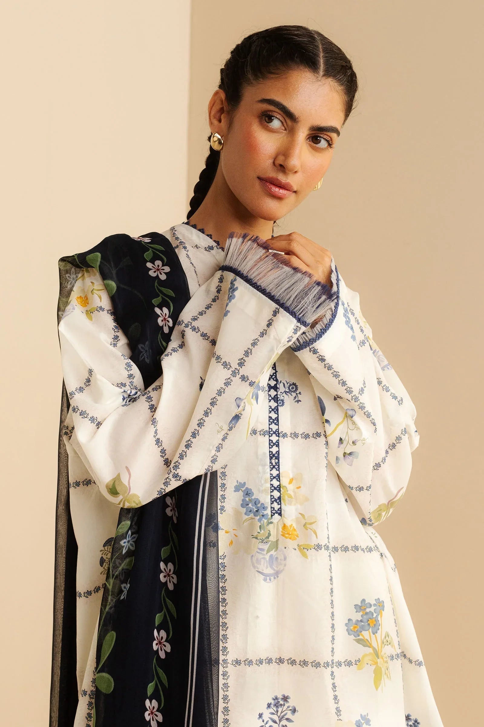 Zara Shahjahan | Coco Prints | Luna-10A - Rang-e-Khaas