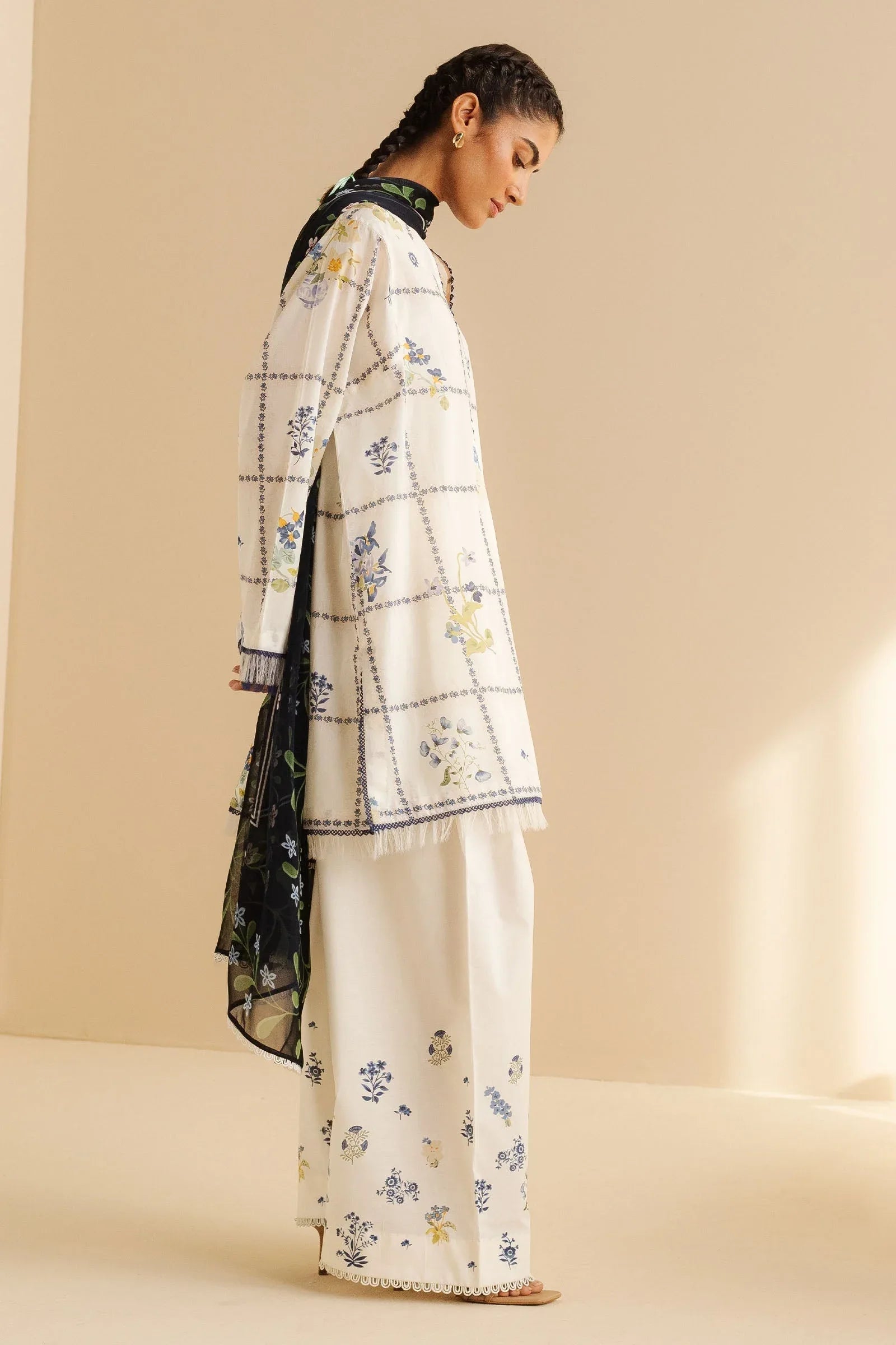 Zara Shahjahan | Coco Prints | Luna-10A - Rang-e-Khaas