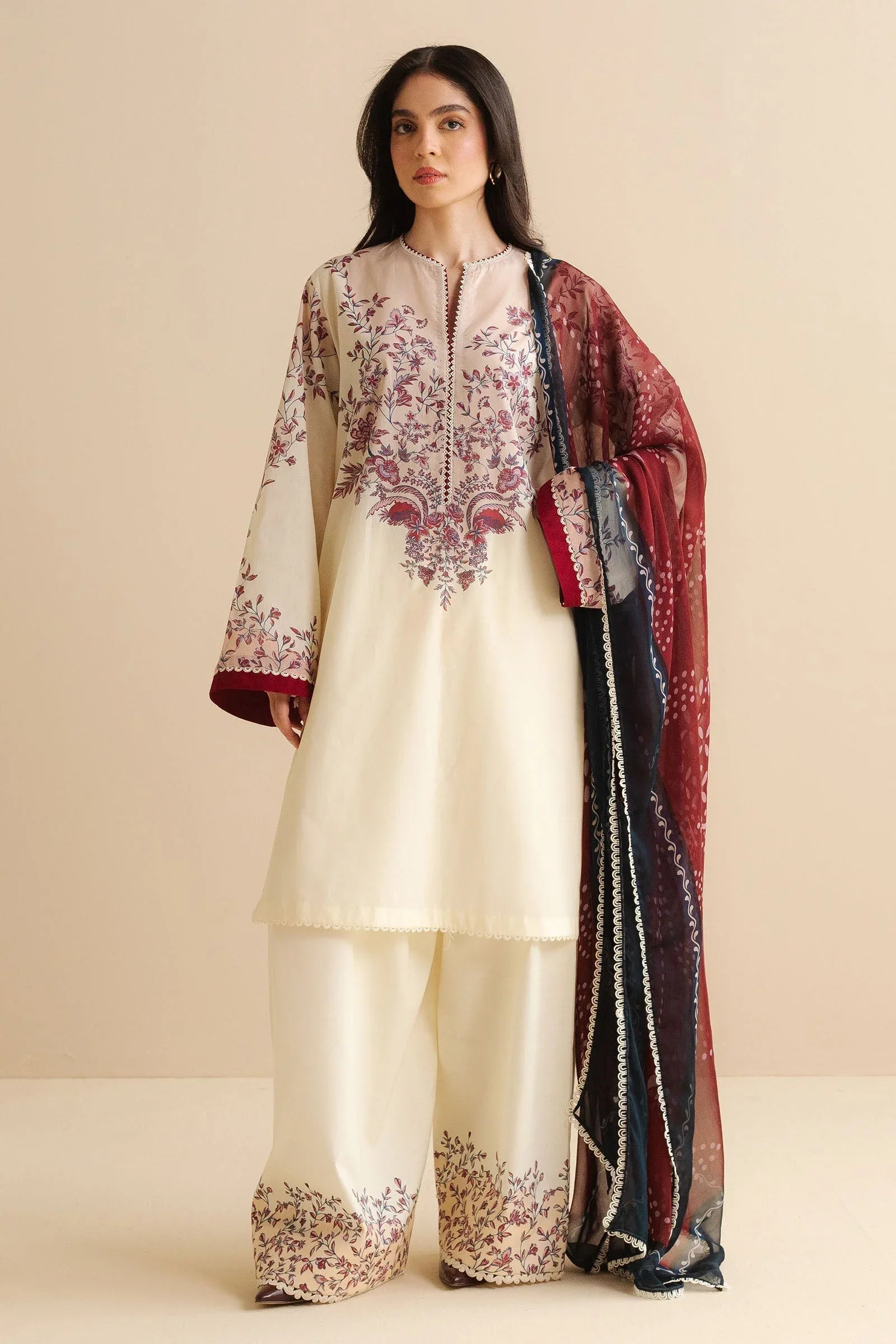 Zara Shahjahan | Coco Prints | Nisa-4B - Rang-e-Khaas