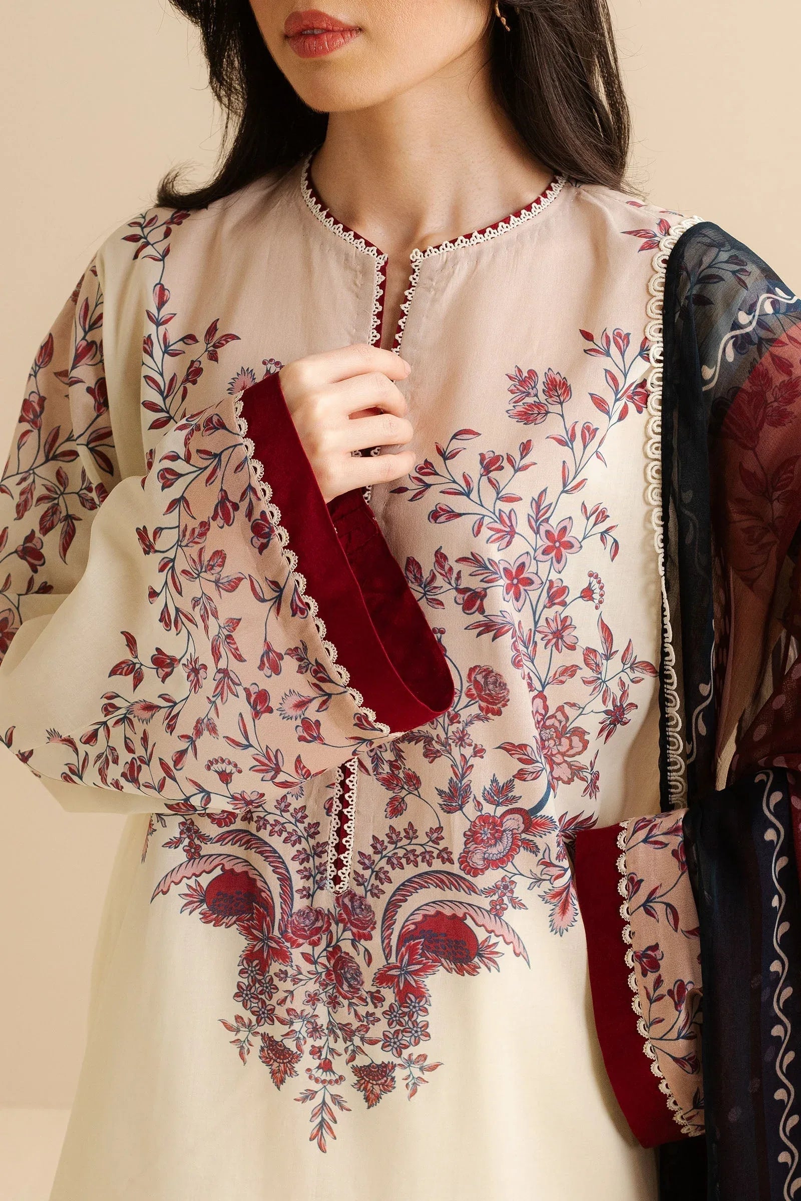 Zara Shahjahan | Coco Prints | Nisa-4B - Rang-e-Khaas