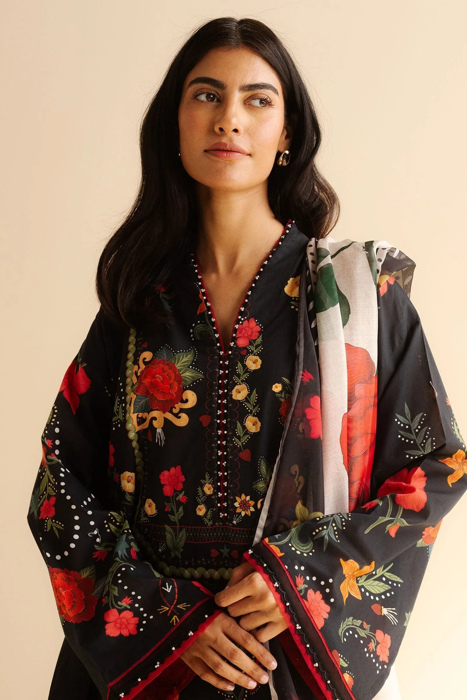 Zara Shahjahan | Coco Prints | Nyra-5A - Rang-e-Khaas