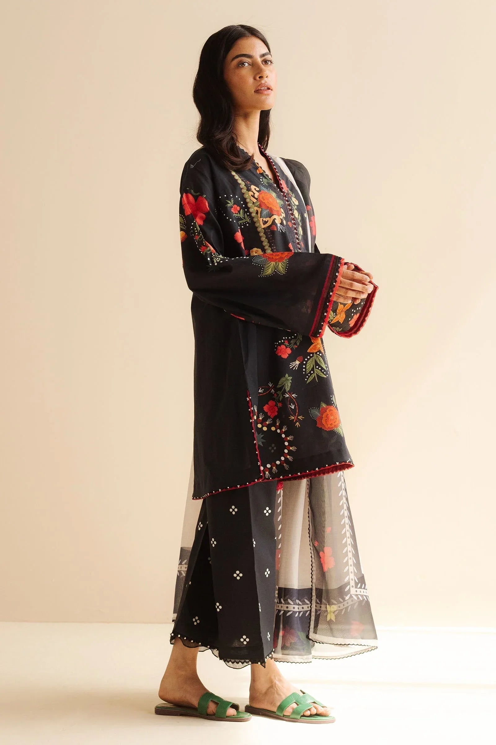 Zara Shahjahan | Coco Prints | Nyra-5A - Rang-e-Khaas