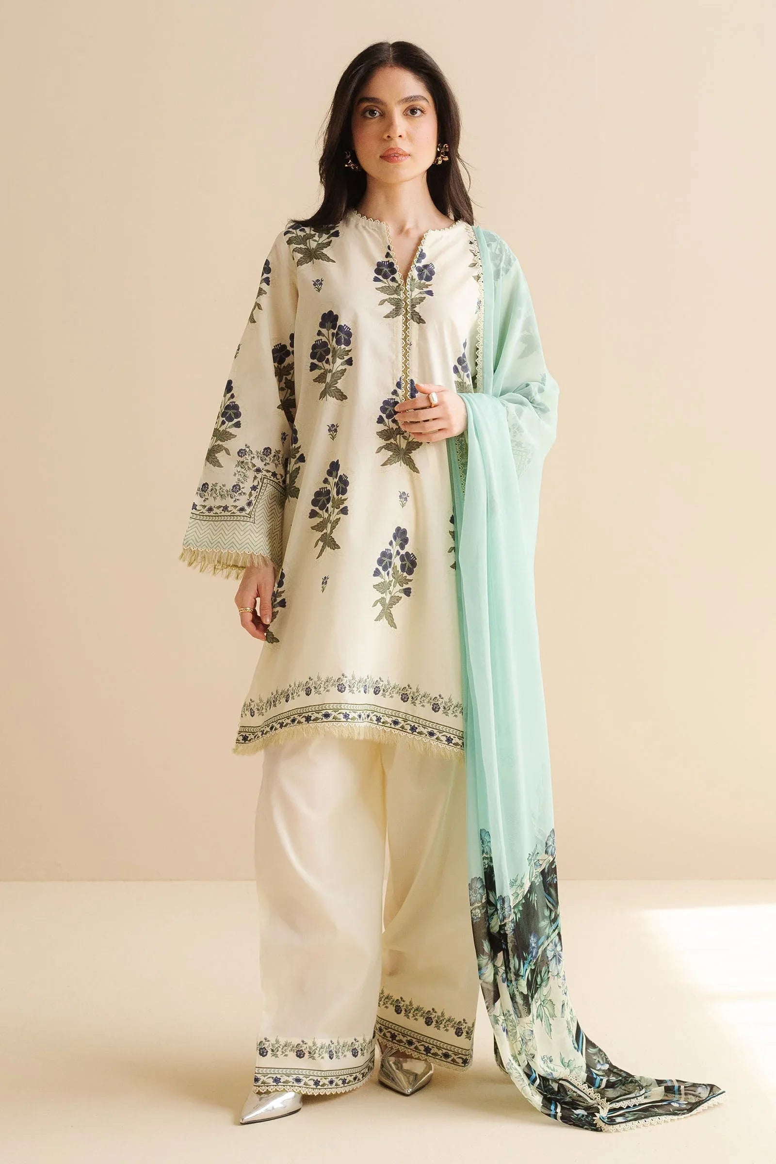 Zara Shahjahan | Coco Prints | Raya-2B - Rang-e-Khaas