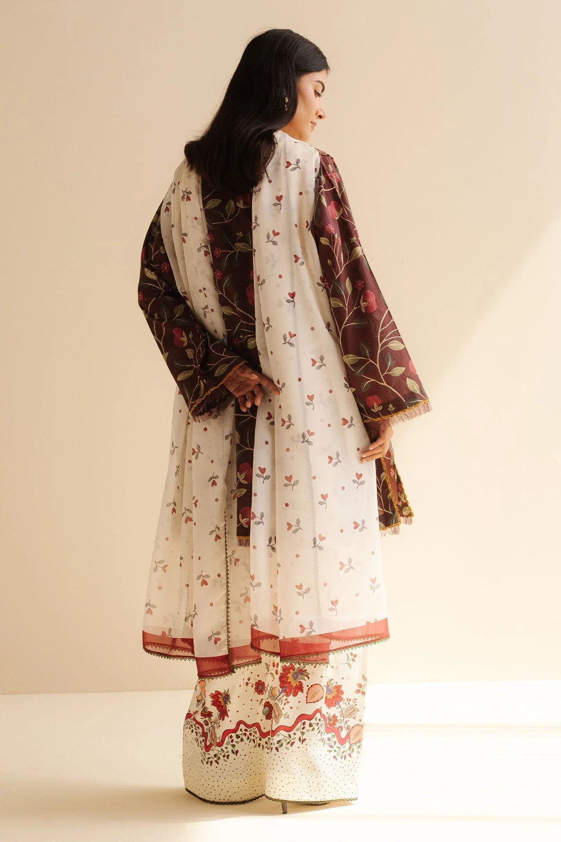 Zara Shahjahan | Coco Prints | Rey-7A - Rang-e-Khaas