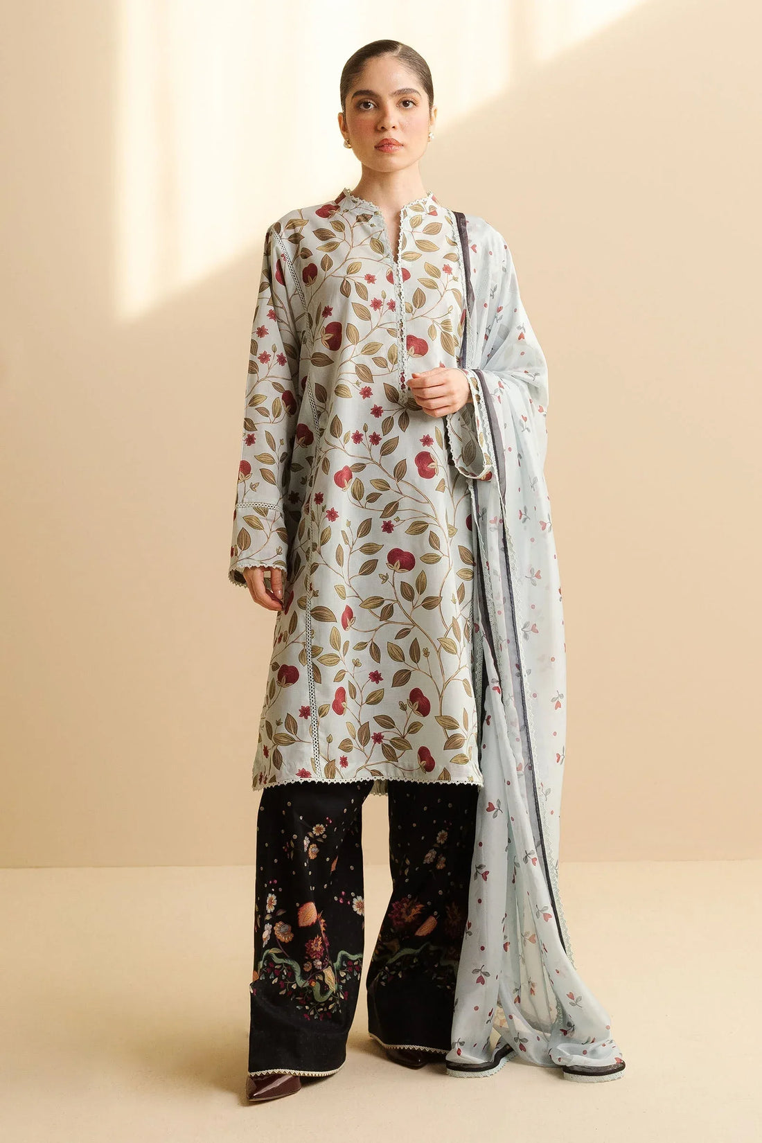 Zara Shahjahan | Coco Prints | Rey-7B - Rang-e-Khaas