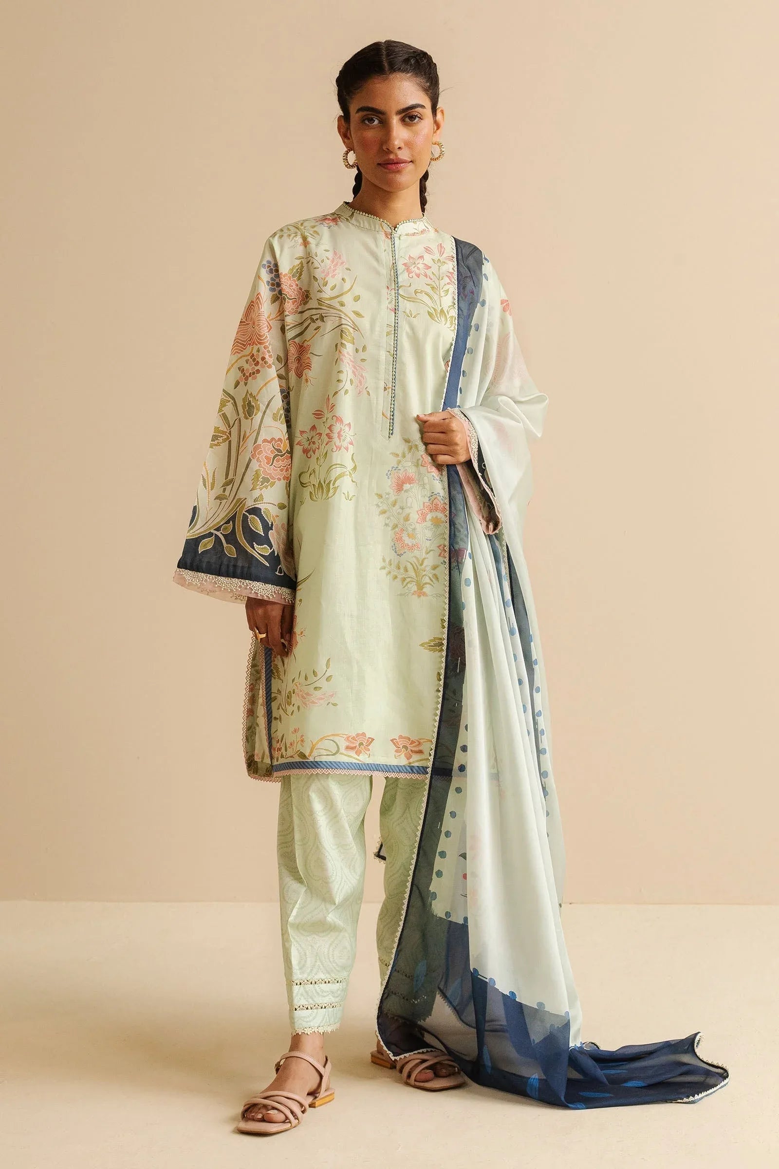 Zara Shahjahan | Coco Prints | Vara-8A - Rang-e-Khaas