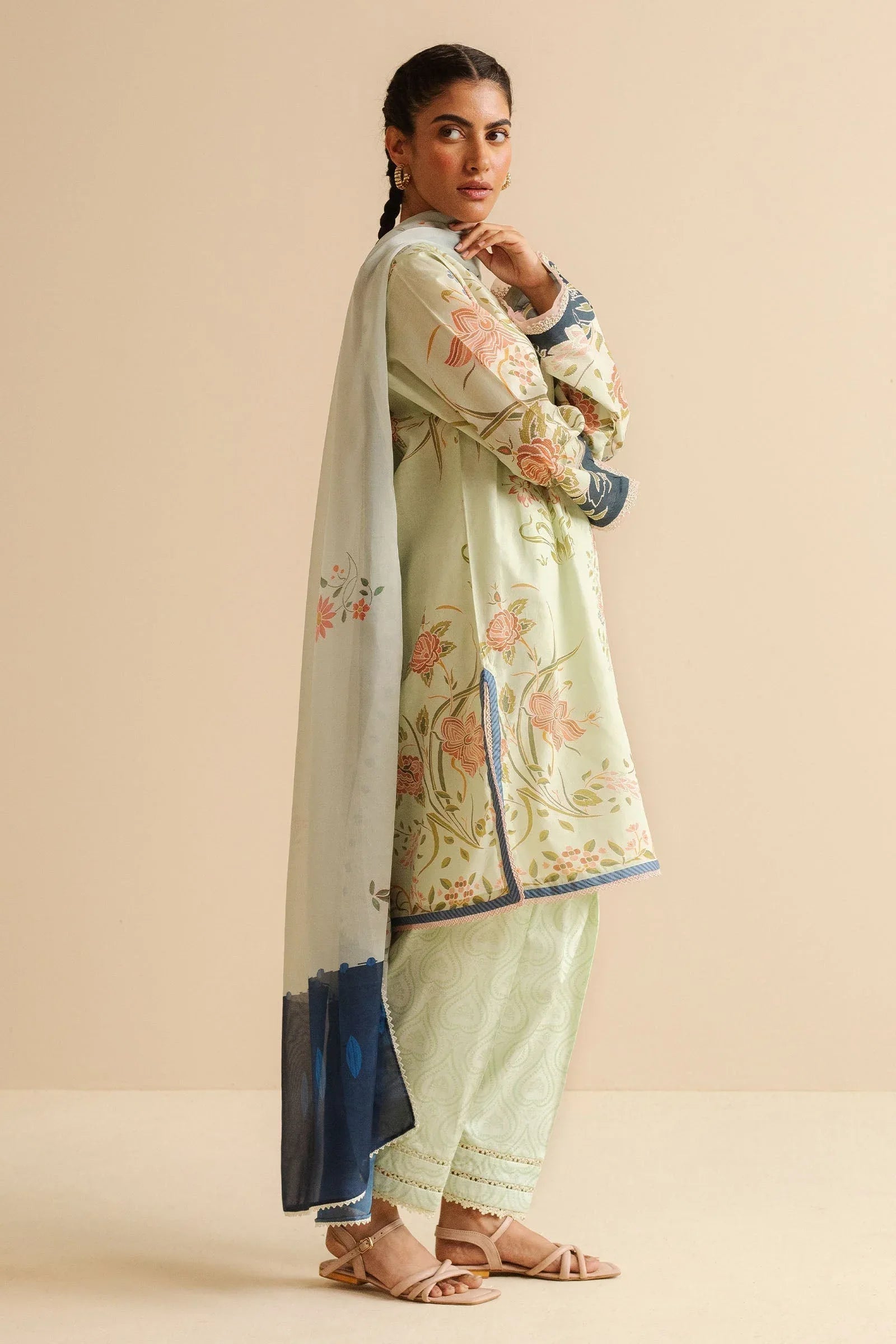 Zara Shahjahan | Coco Prints | Vara-8A - Rang-e-Khaas