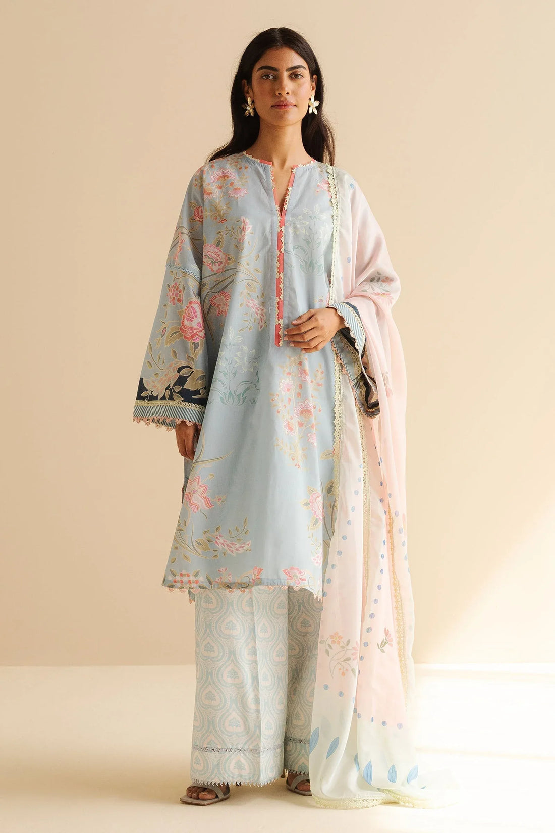 Zara Shahjahan | Coco Prints | Vara-8B - Rang-e-Khaas
