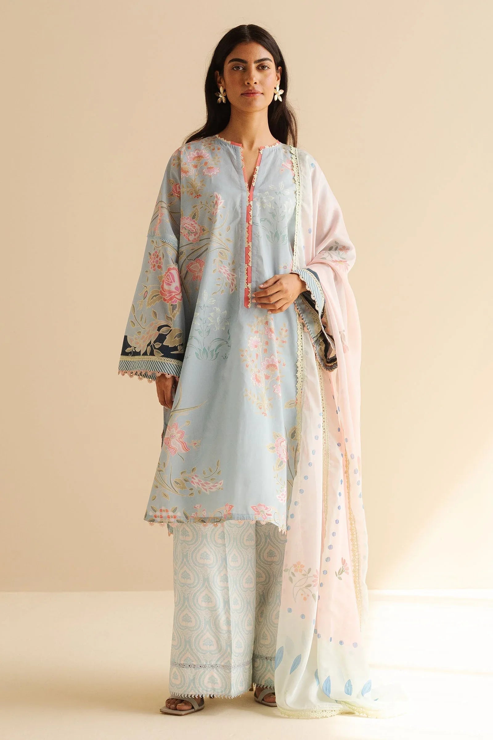 Zara Shahjahan | Coco Prints | Vara-8B - Rang-e-Khaas