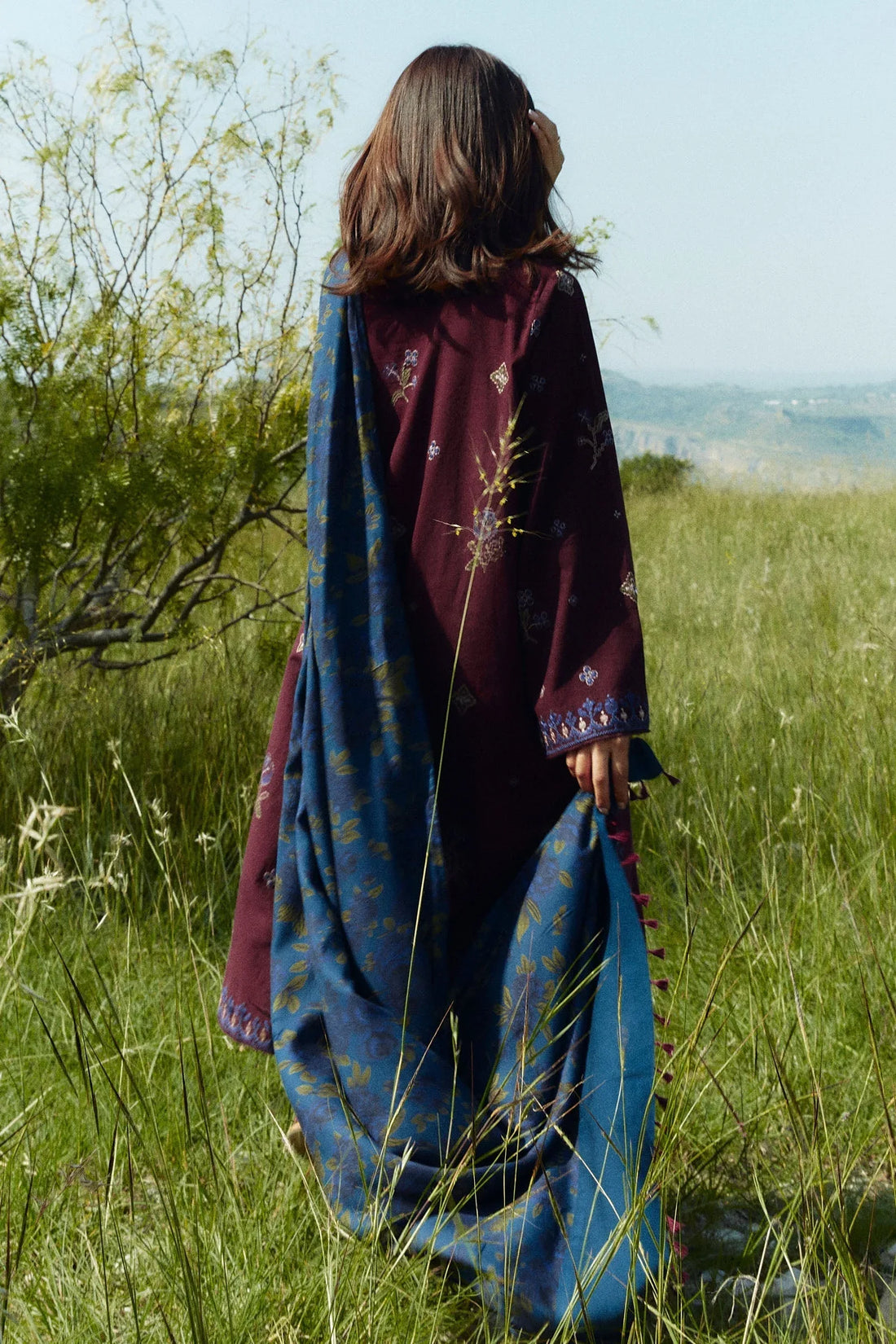 Zara Shahjahan | Coco Winter 24 | Amethyst-8A - Rang-e-Khaas