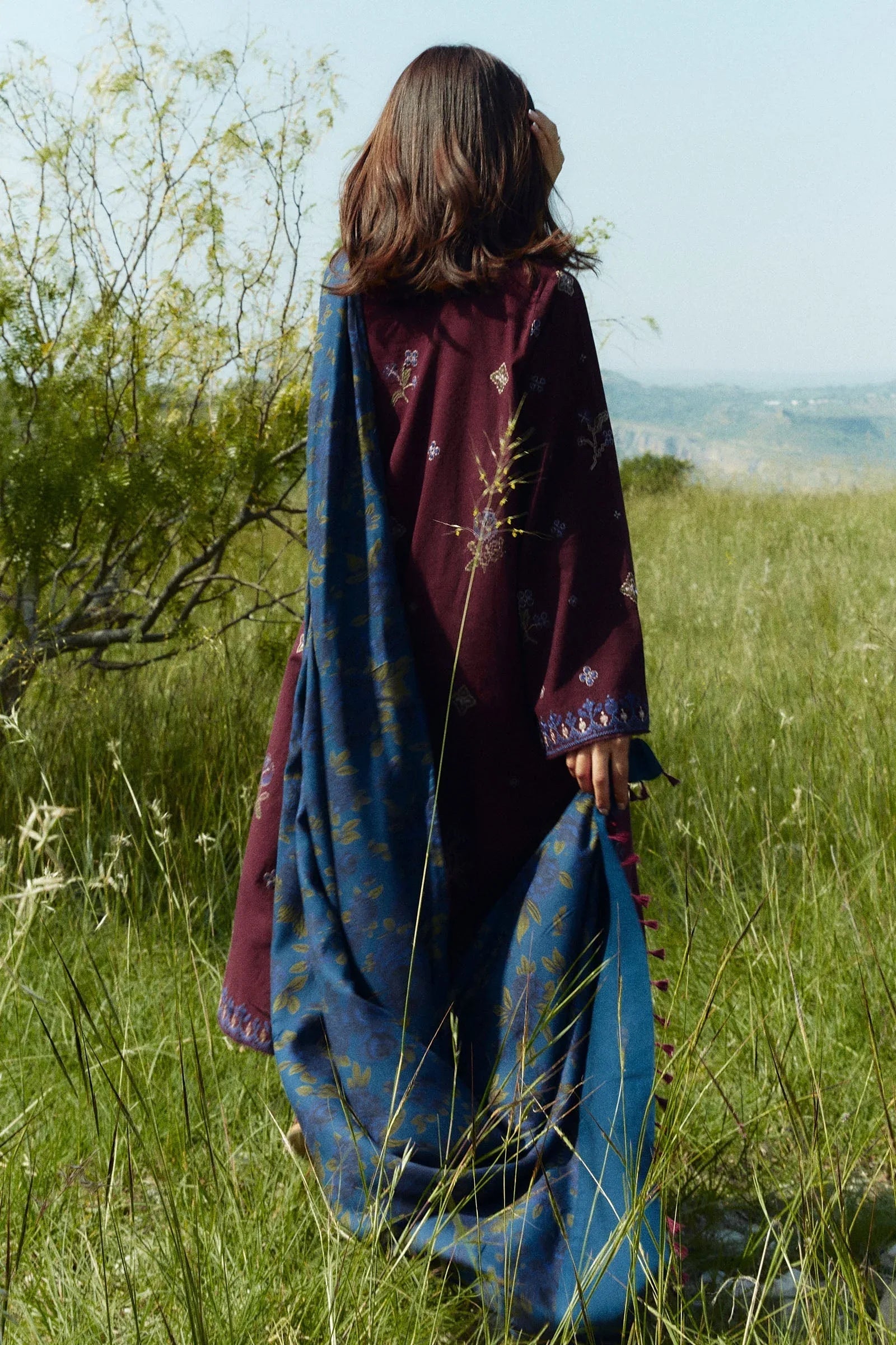 Zara Shahjahan | Coco Winter 24 | Amethyst-8A - Rang-e-Khaas