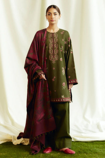 Zara Shahjahan | Coco Winter 24 | Amethyst-8B - Rang-e-Khaas