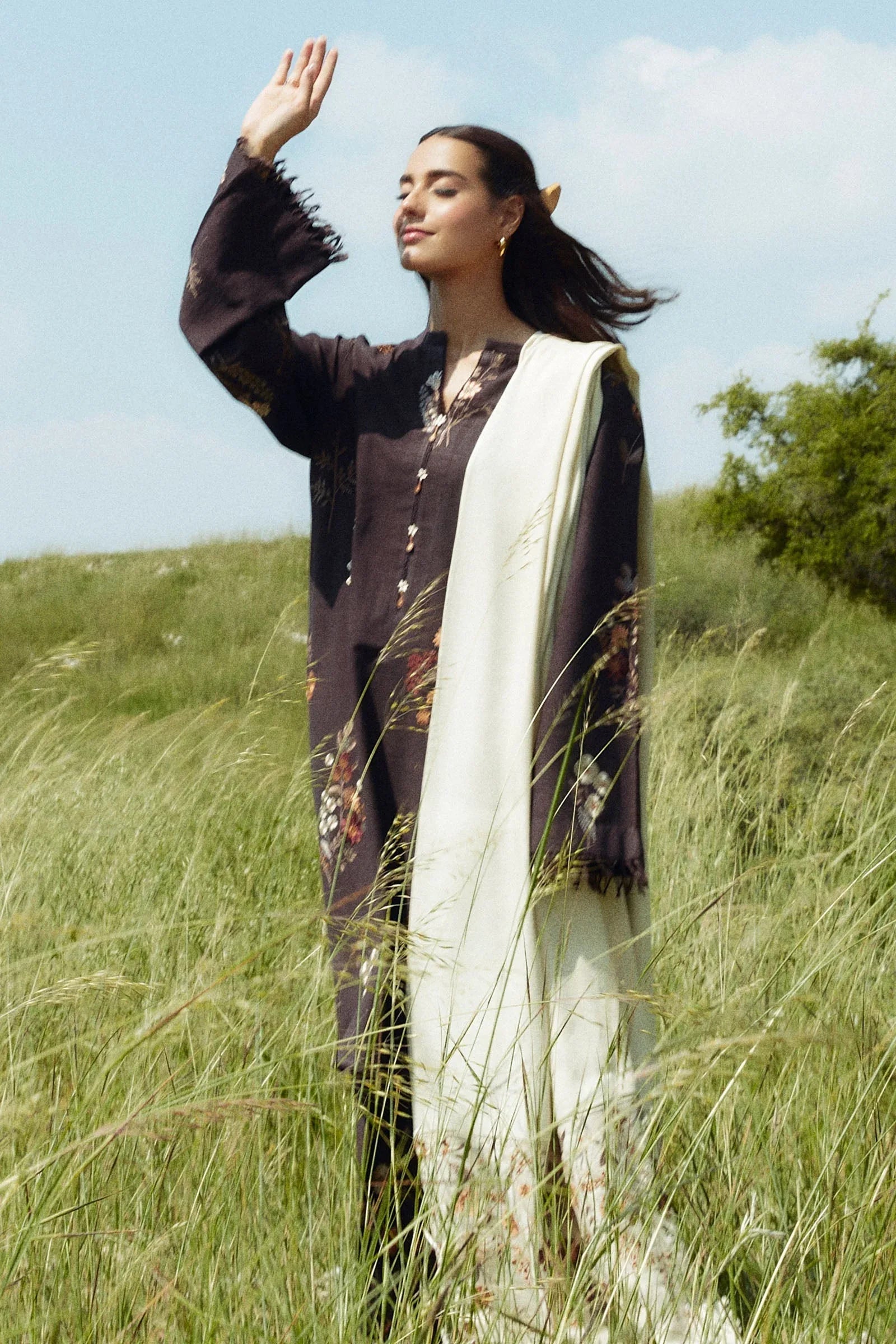 Zara Shahjahan | Coco Winter 24 | Citrine-2A - Rang-e-Khaas
