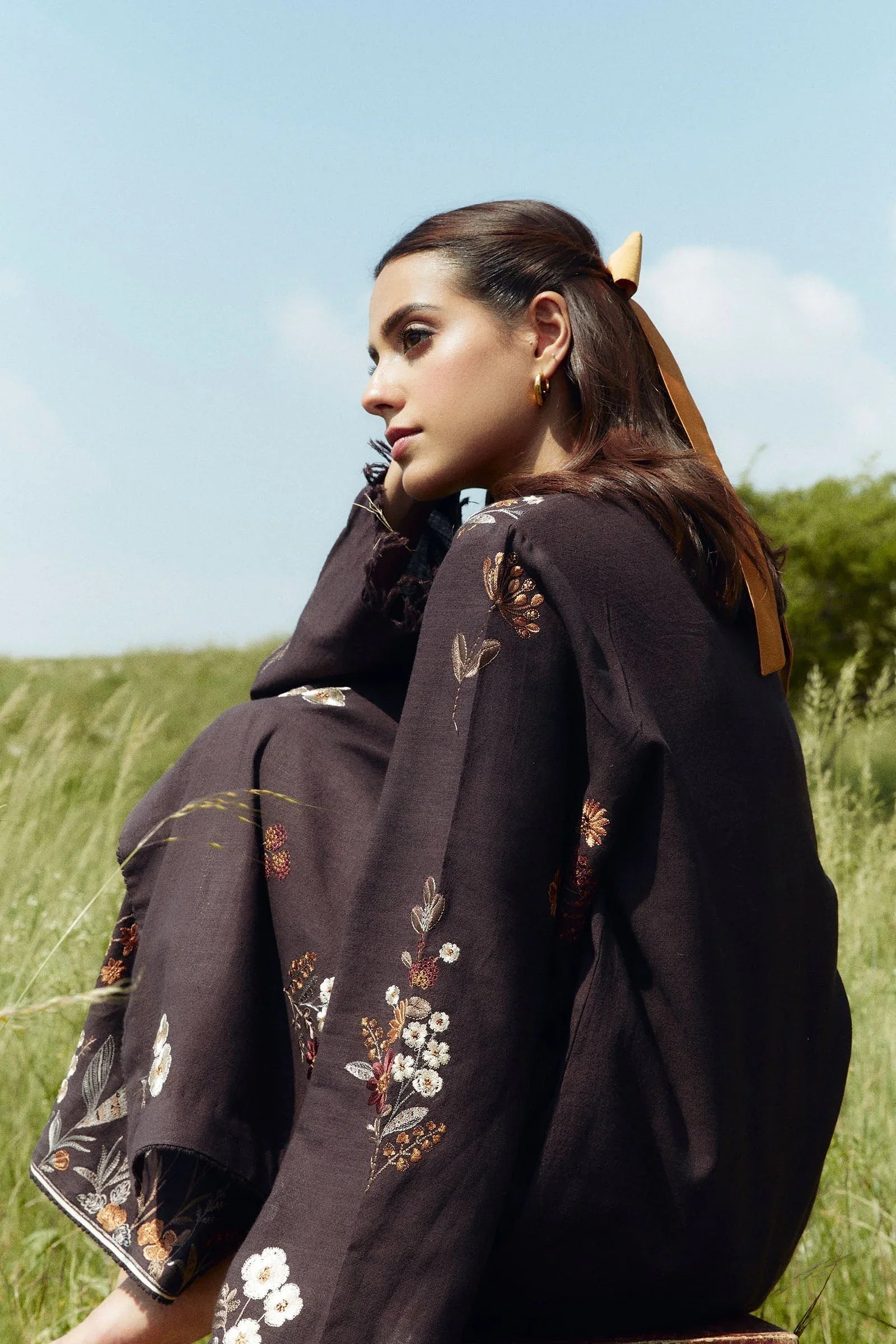Zara Shahjahan | Coco Winter 24 | Citrine-2A - Rang-e-Khaas