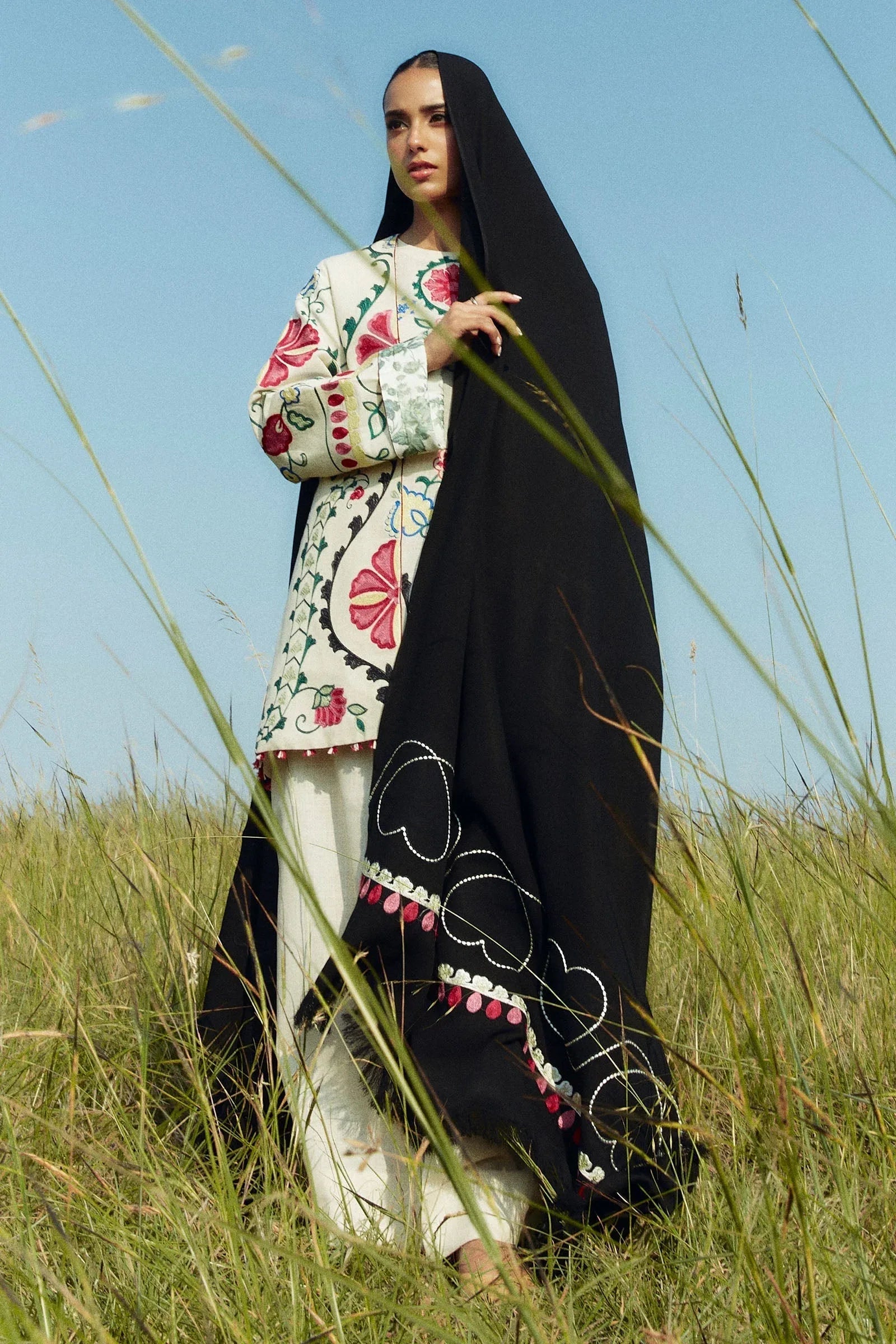 Zara Shahjahan | Coco Winter 24 | Moonstone-1A - Rang-e-Khaas