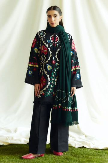 Zara Shahjahan | Coco Winter 24 | Moonstone-1B - Rang-e-Khaas