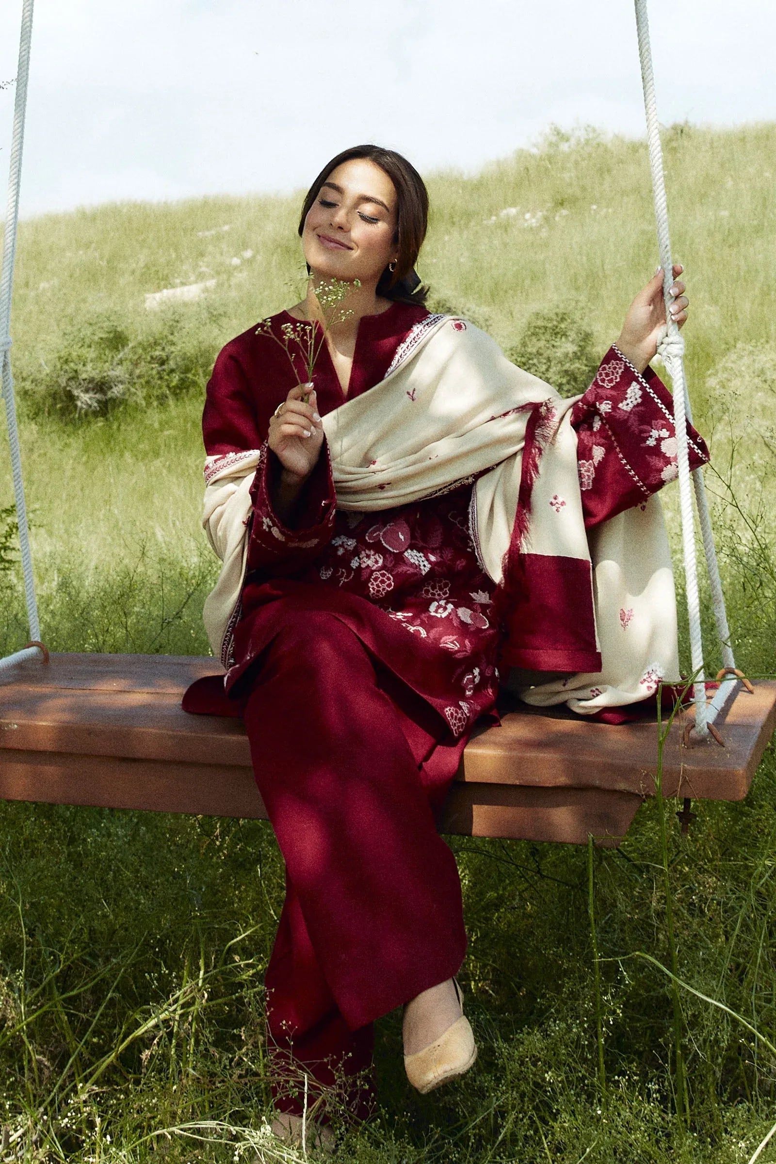 Zara Shahjahan | Coco Winter 24 | Onyx-7A - Rang-e-Khaas