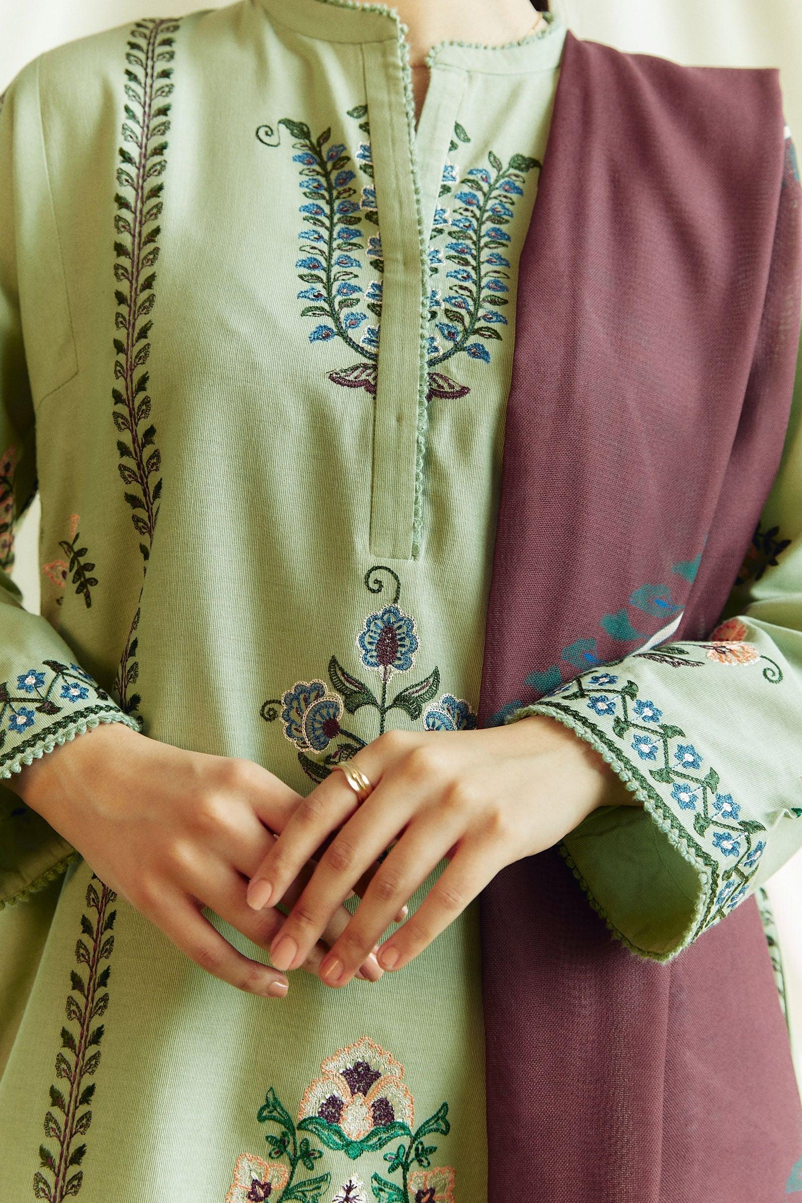 Zara Shahjahan | Coco Winter 24 | Pearl-3B - Rang-e-Khaas