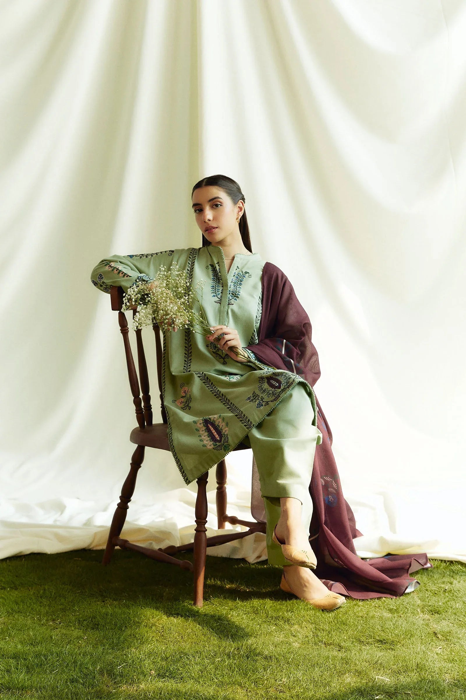 Zara Shahjahan | Coco Winter 24 | Pearl-3B - Rang-e-Khaas