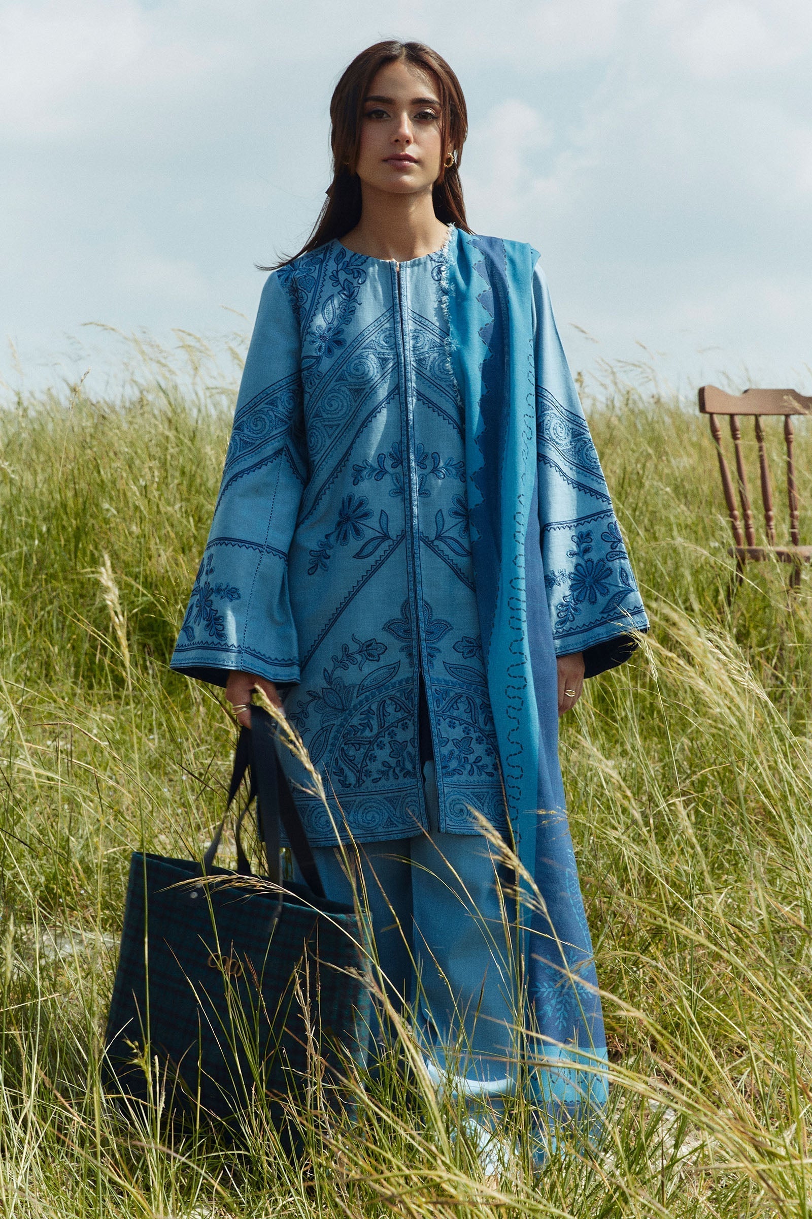 Zara Shahjahan | Coco Winter 24 | Topaz-4A - Rang-e-Khaas