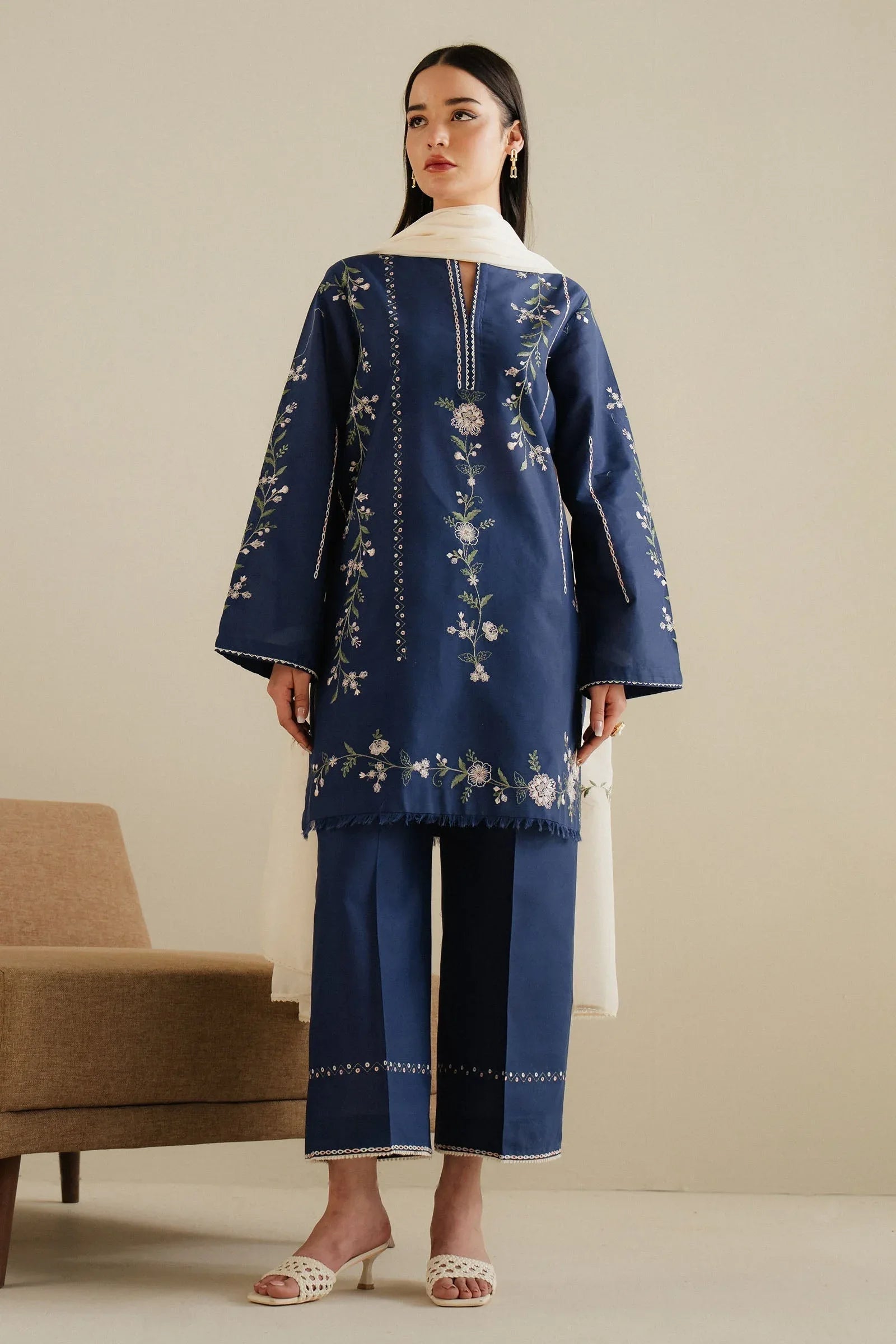 Zara Shahjahan | Eid Pret 25 | CR25P0107 - Rang-e-Khaas