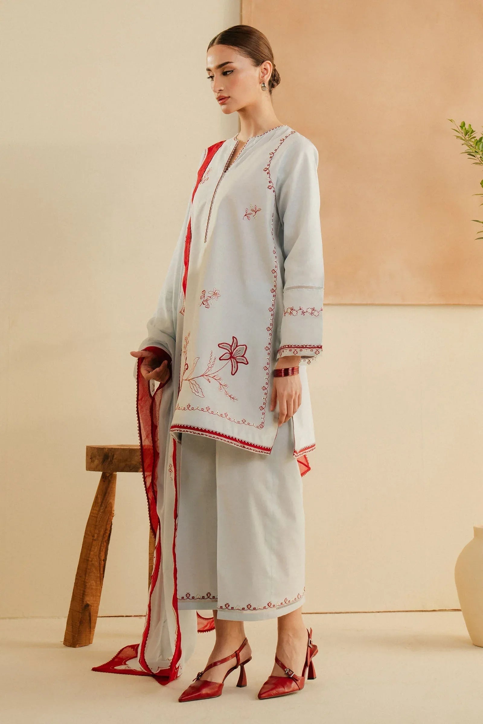 Zara Shahjahan | Eid Pret 25 | CR25P0216 - Rang-e-Khaas