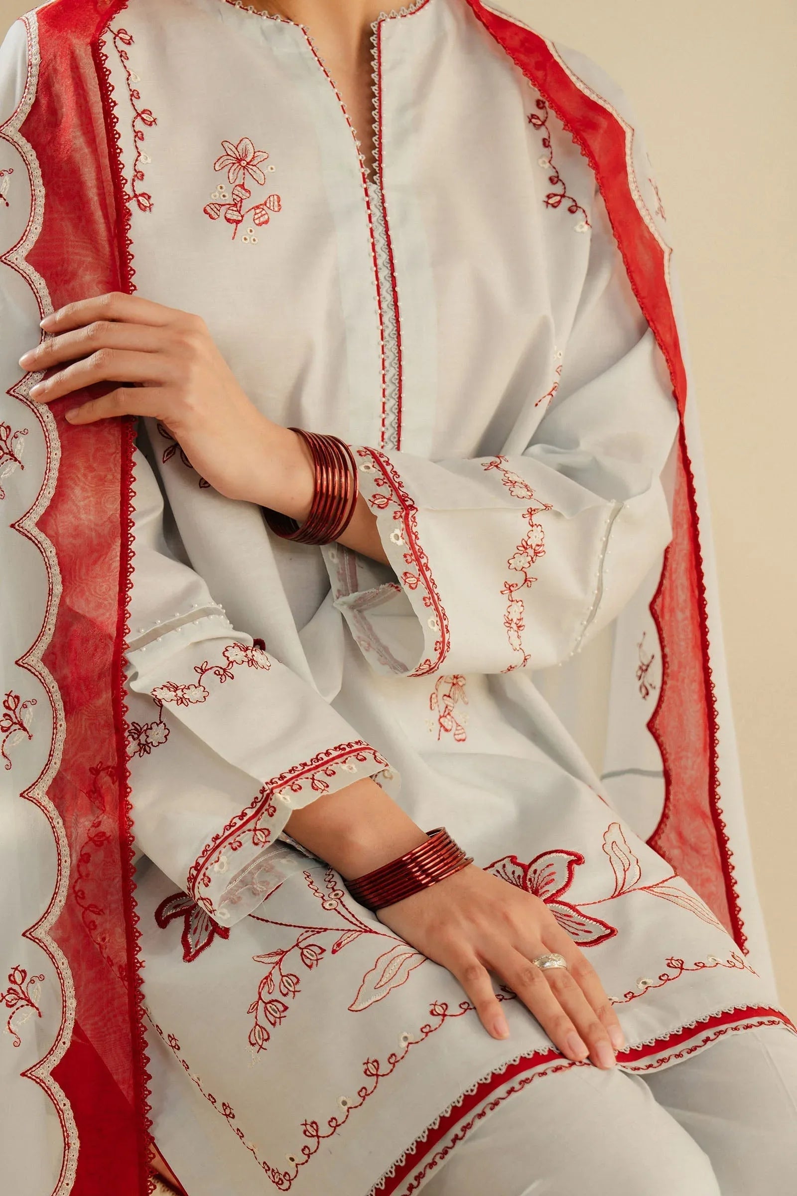 Zara Shahjahan | Eid Pret 25 | CR25P0216 - Rang-e-Khaas