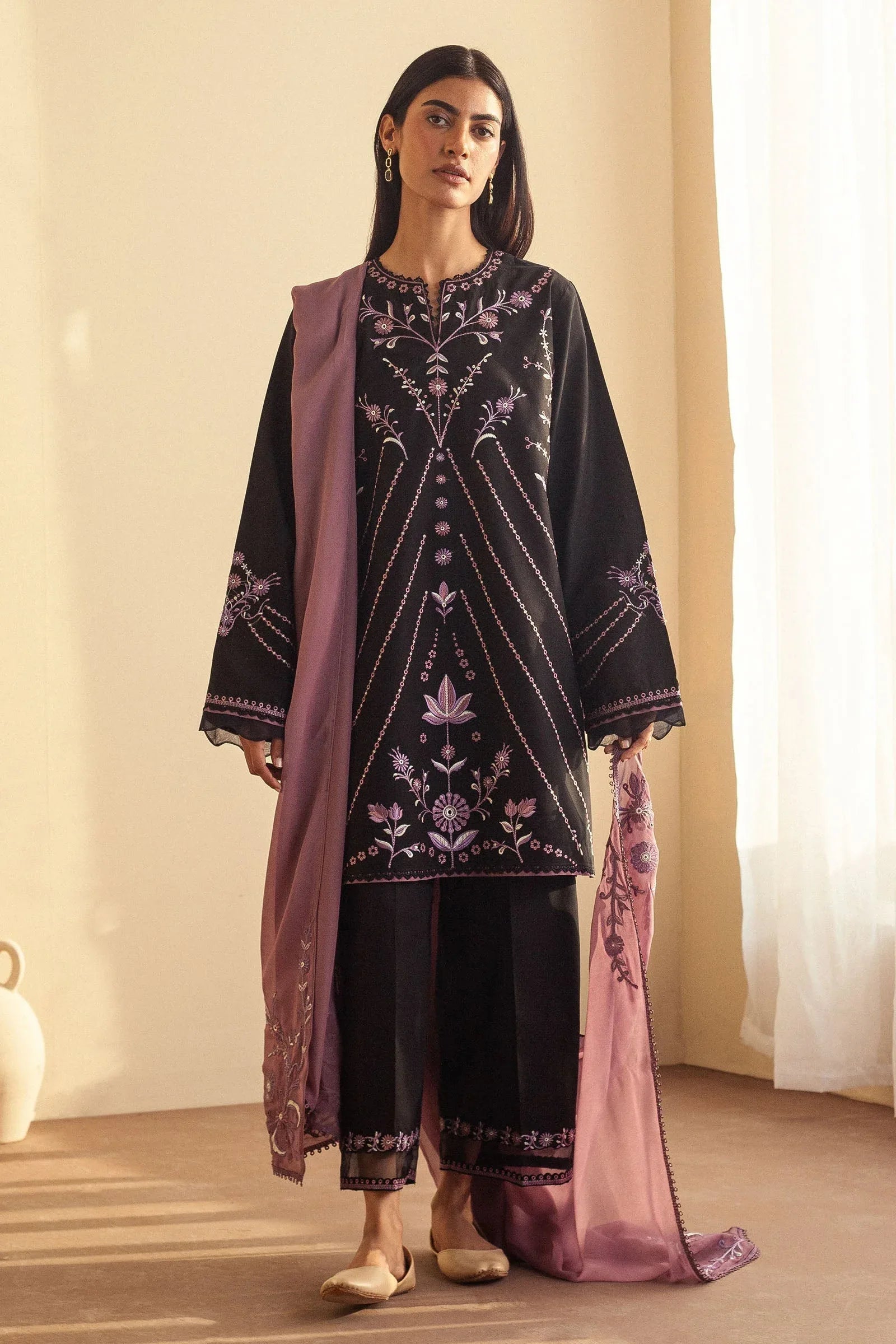 Zara Shahjahan | Eid Pret 25 | CR25P0217 - Rang-e-Khaas